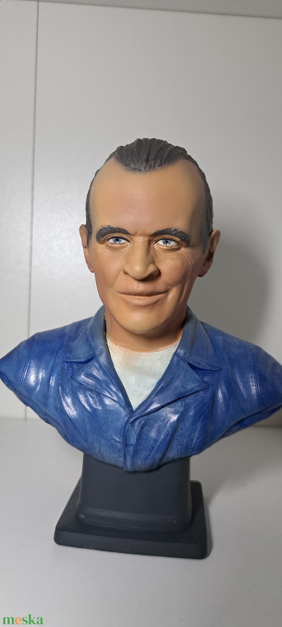 A bárányok hallgatnak, Dr. Hannibal Lecter mellszobor/figura - művészet - makett, modell - Meska.hu