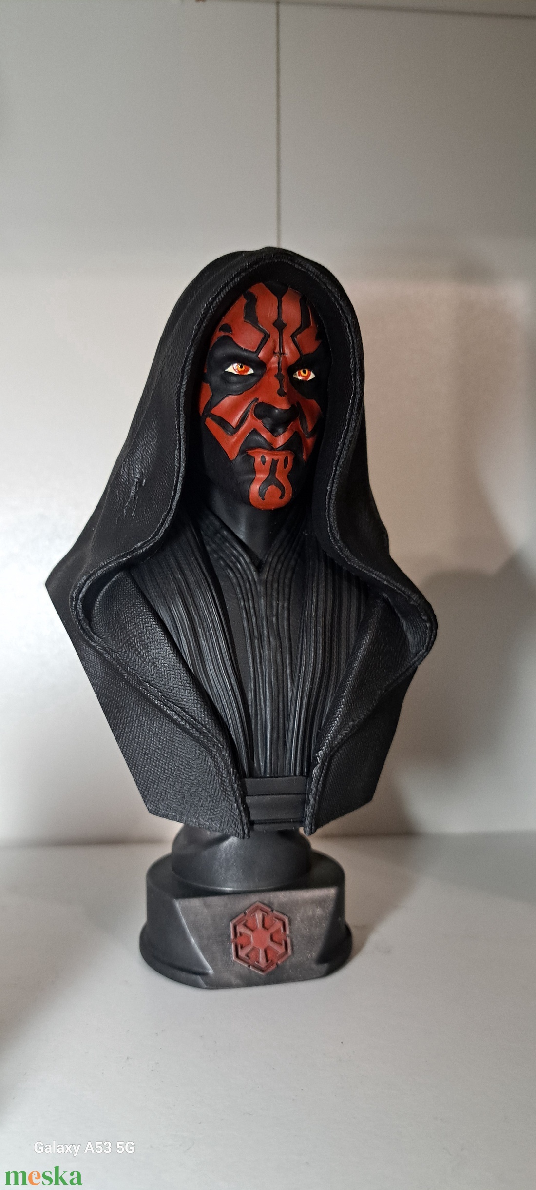 Star Wars Darth Maul mellszobor/figura - művészet - makett, modell - Meska.hu