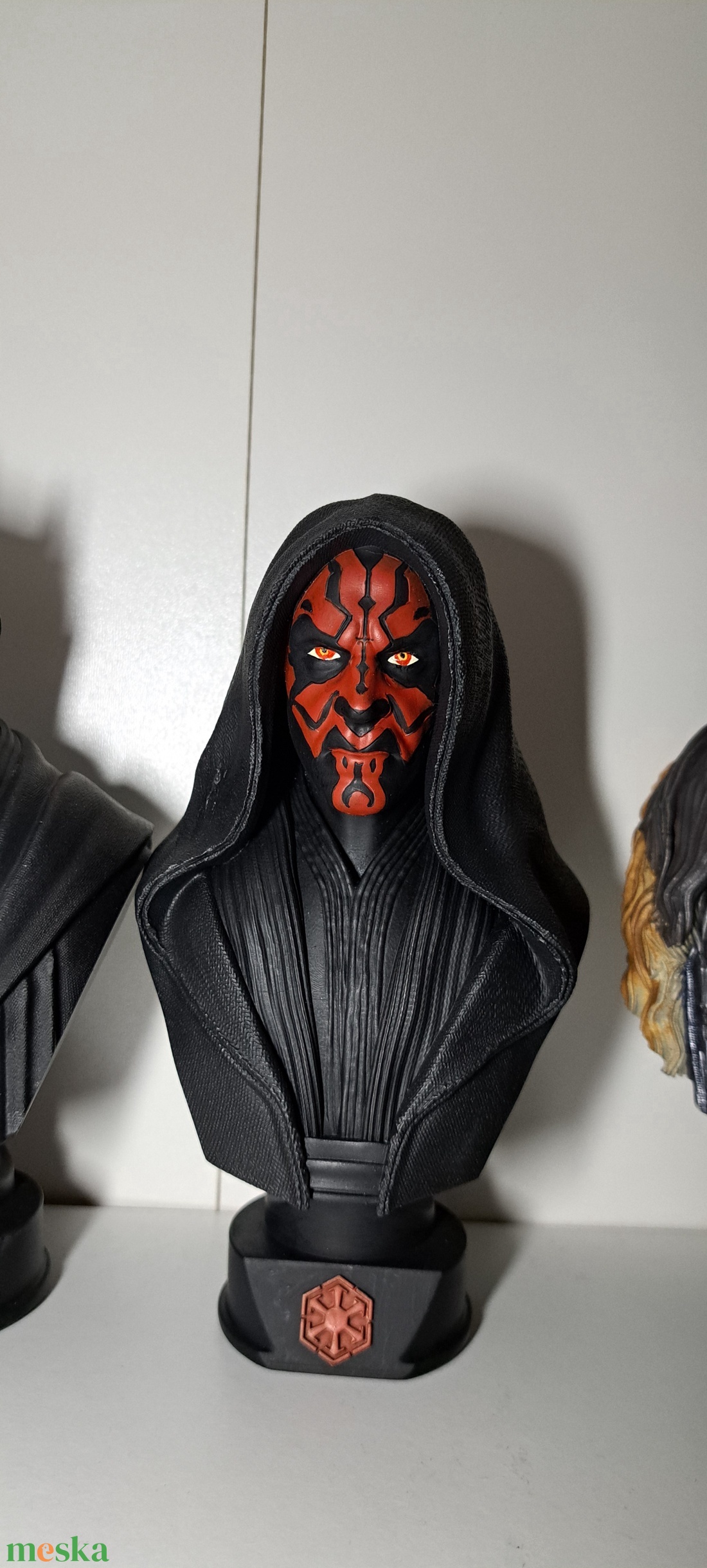 Star Wars Darth Maul mellszobor/figura - művészet - makett, modell - Meska.hu