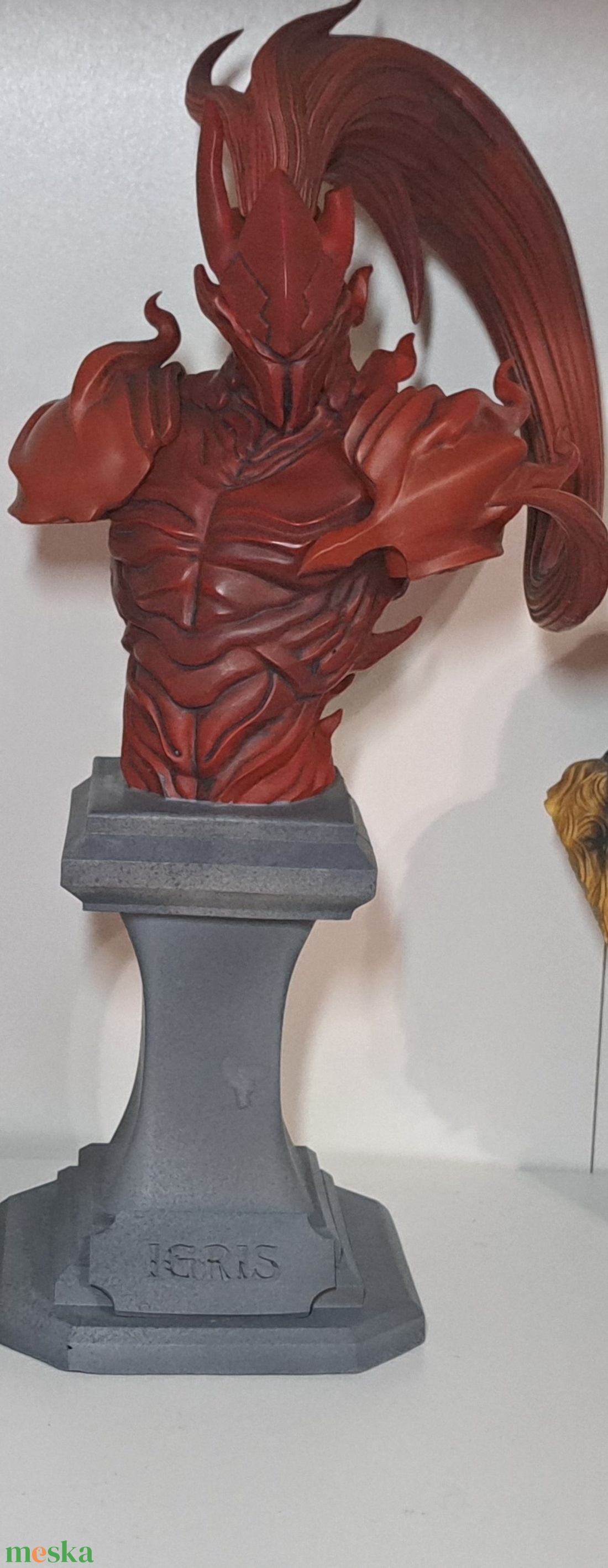 Solo Leveling Igris mellszobor/figura - művészet - makett, modell - Meska.hu