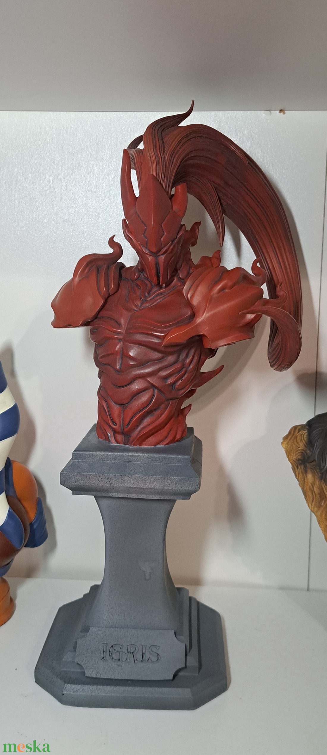 Solo Leveling Igris mellszobor/figura - művészet - makett, modell - Meska.hu