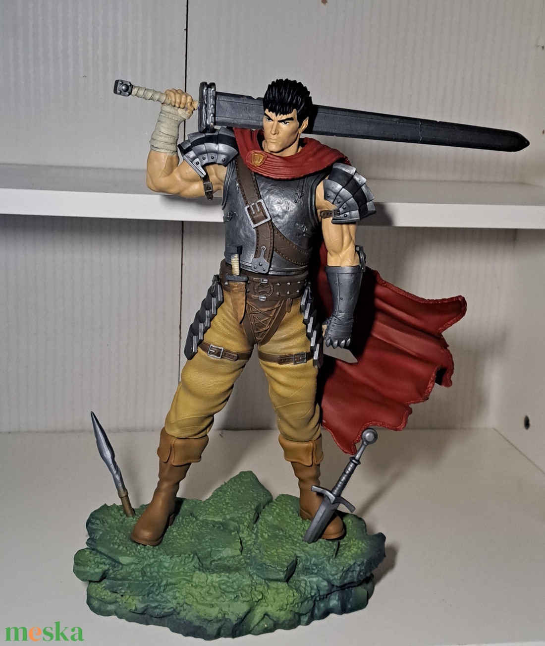 Berserk anime Gust szobor/figura - művészet - makett, modell - Meska.hu