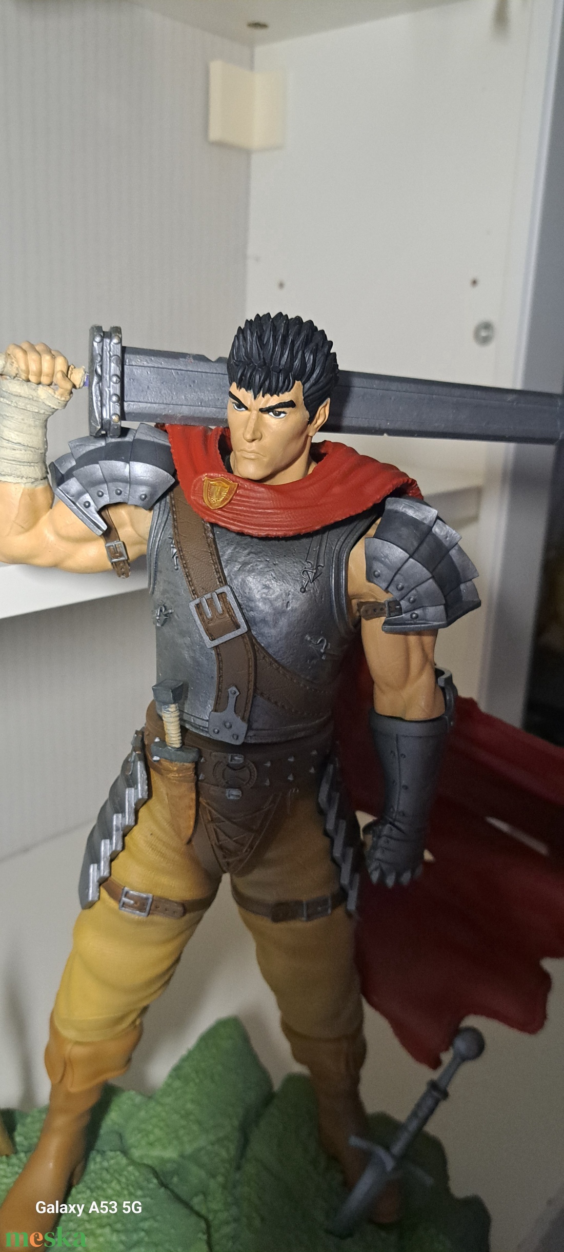 Berserk anime Gust szobor/figura - művészet - makett, modell - Meska.hu