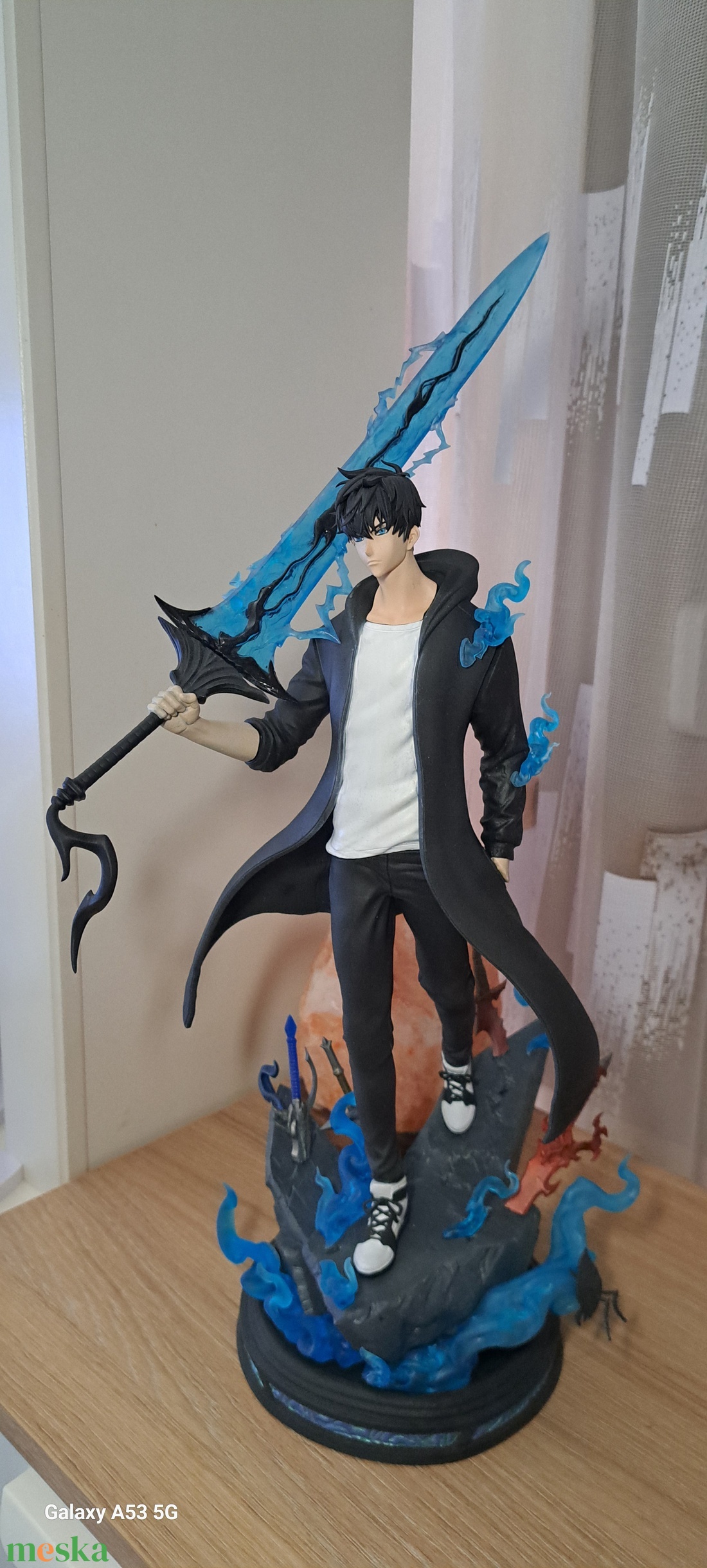 Solo Leveling anime Jinwoo szobor/figura - művészet - makett, modell - Meska.hu