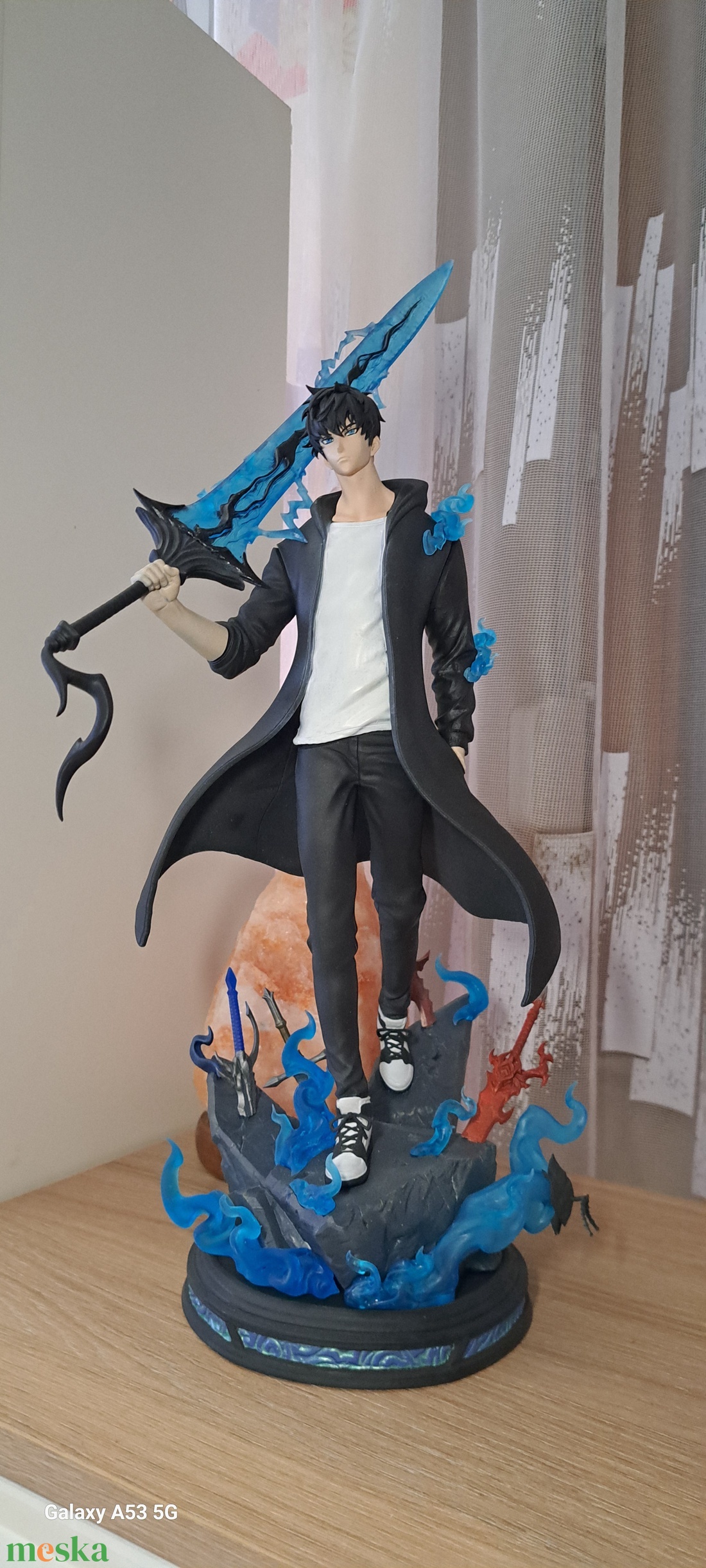 Solo Leveling anime Jinwoo szobor/figura - művészet - makett, modell - Meska.hu