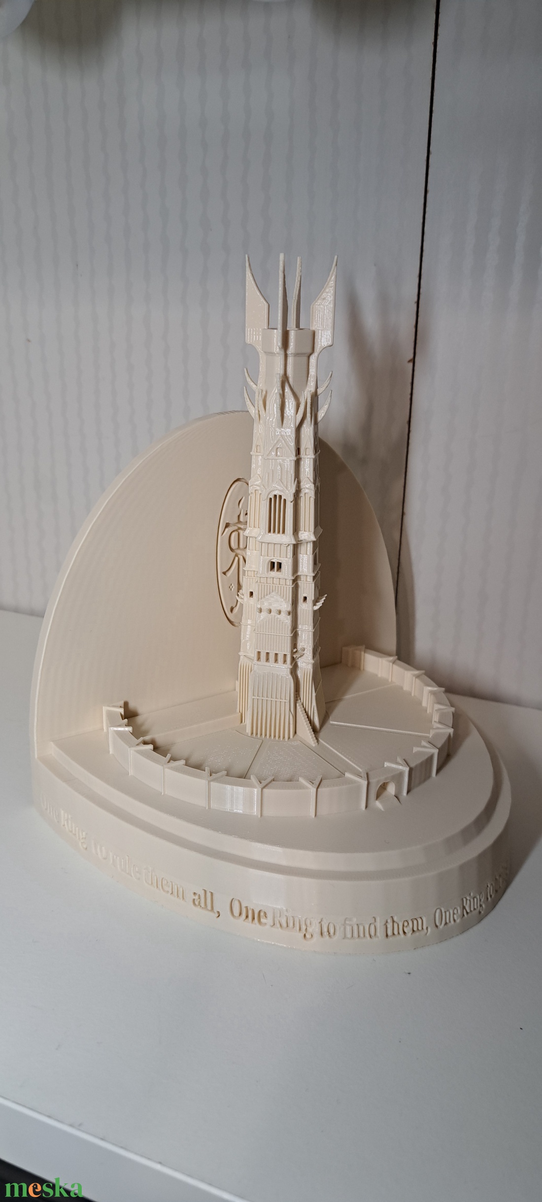 Isengard-Vasudvard Gyűrűk Ura könyvtámasz/szobor - otthon & életmód - dekoráció - asztal és polc dekoráció - könyvszobor - Meska.hu