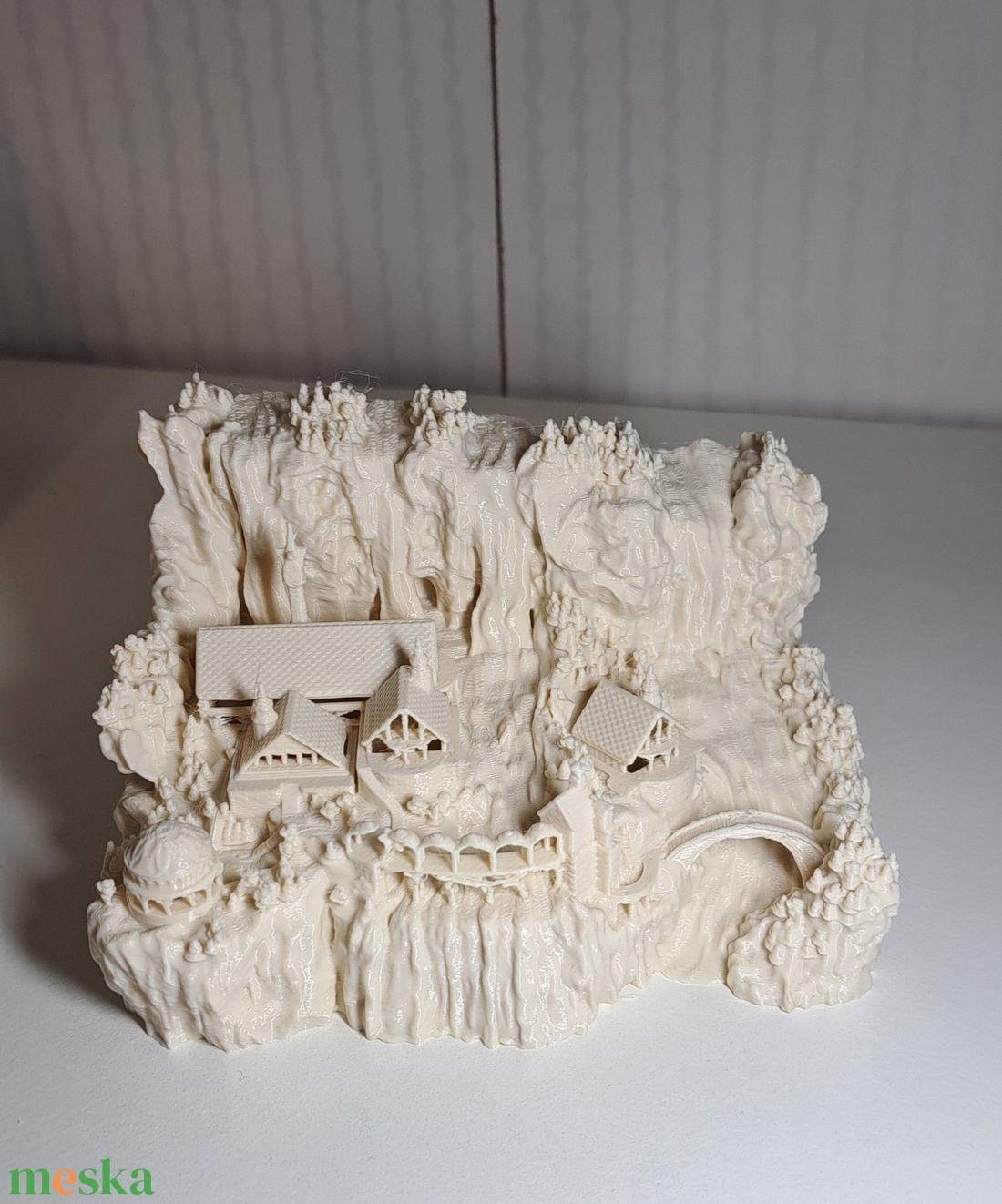 Gyűrűk Ura Hobbit Rivendell Völgyzugoly könyvtámasz, asztaldísz - otthon & életmód - dekoráció - asztal és polc dekoráció - könyvtámasz - Meska.hu