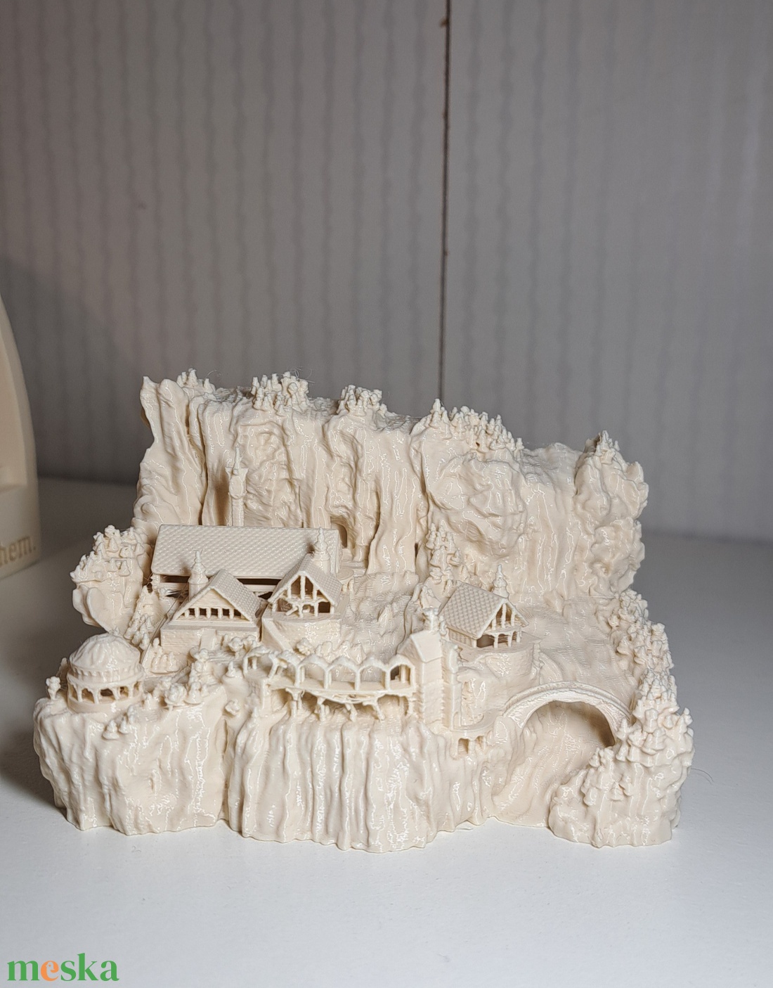 Gyűrűk Ura Hobbit Rivendell Völgyzugoly könyvtámasz, asztaldísz - otthon & életmód - dekoráció - asztal és polc dekoráció - könyvtámasz - Meska.hu