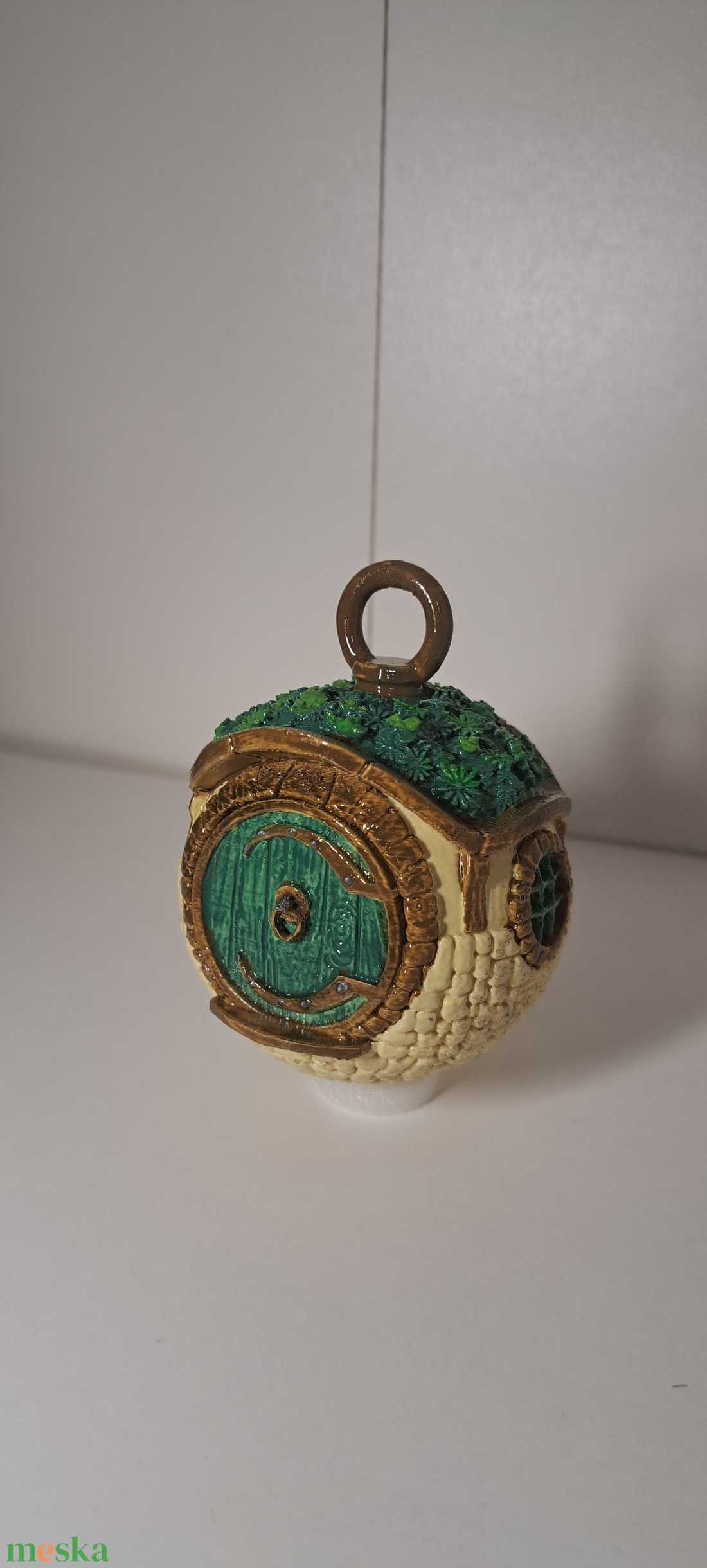 Gyűrűk Ura Hobbit házikó dísz, karácsonyfadísz - karácsony - karácsonyi lakásdekoráció - karácsonyfadíszek - Meska.hu