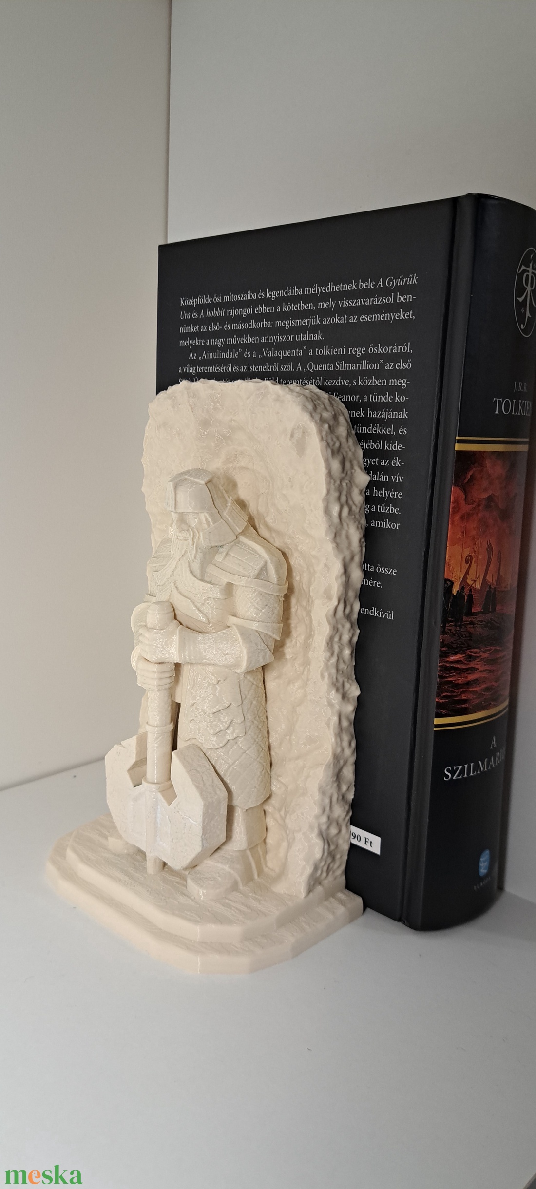 Gyűrűk Ura Hobbit törp őr könyvtámasz, asztaldísz - otthon & életmód - dekoráció - asztal és polc dekoráció - könyvtámasz - Meska.hu