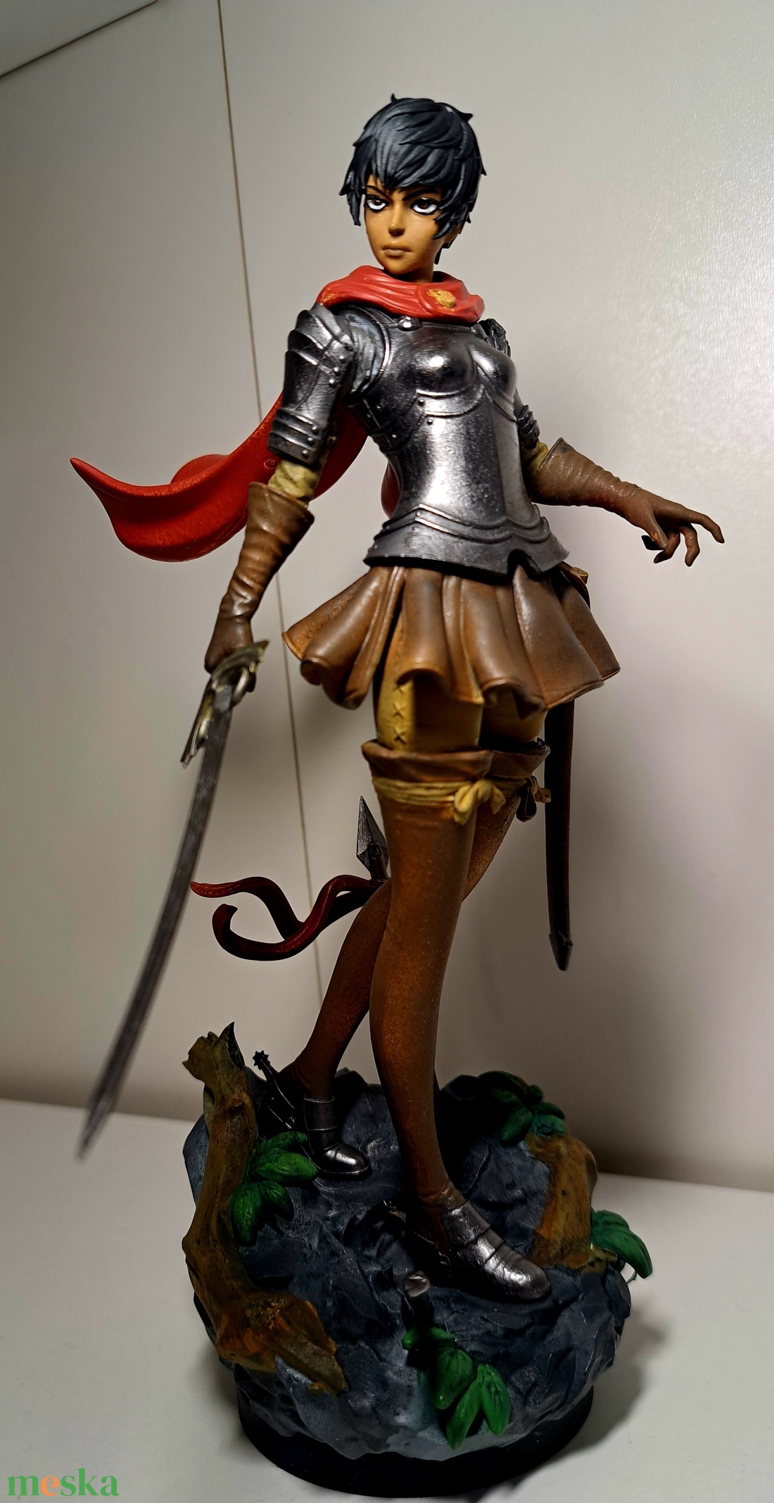 Berserk anime Casca szobor/figura - művészet - makett, modell - Meska.hu