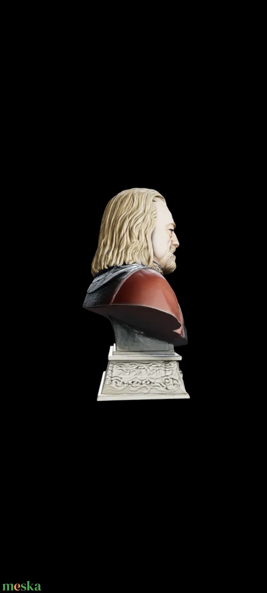Gyűrűk Ura Theoden király mellszobor - otthon & életmód - dekoráció - asztal és polc dekoráció - könyvszobor - Meska.hu