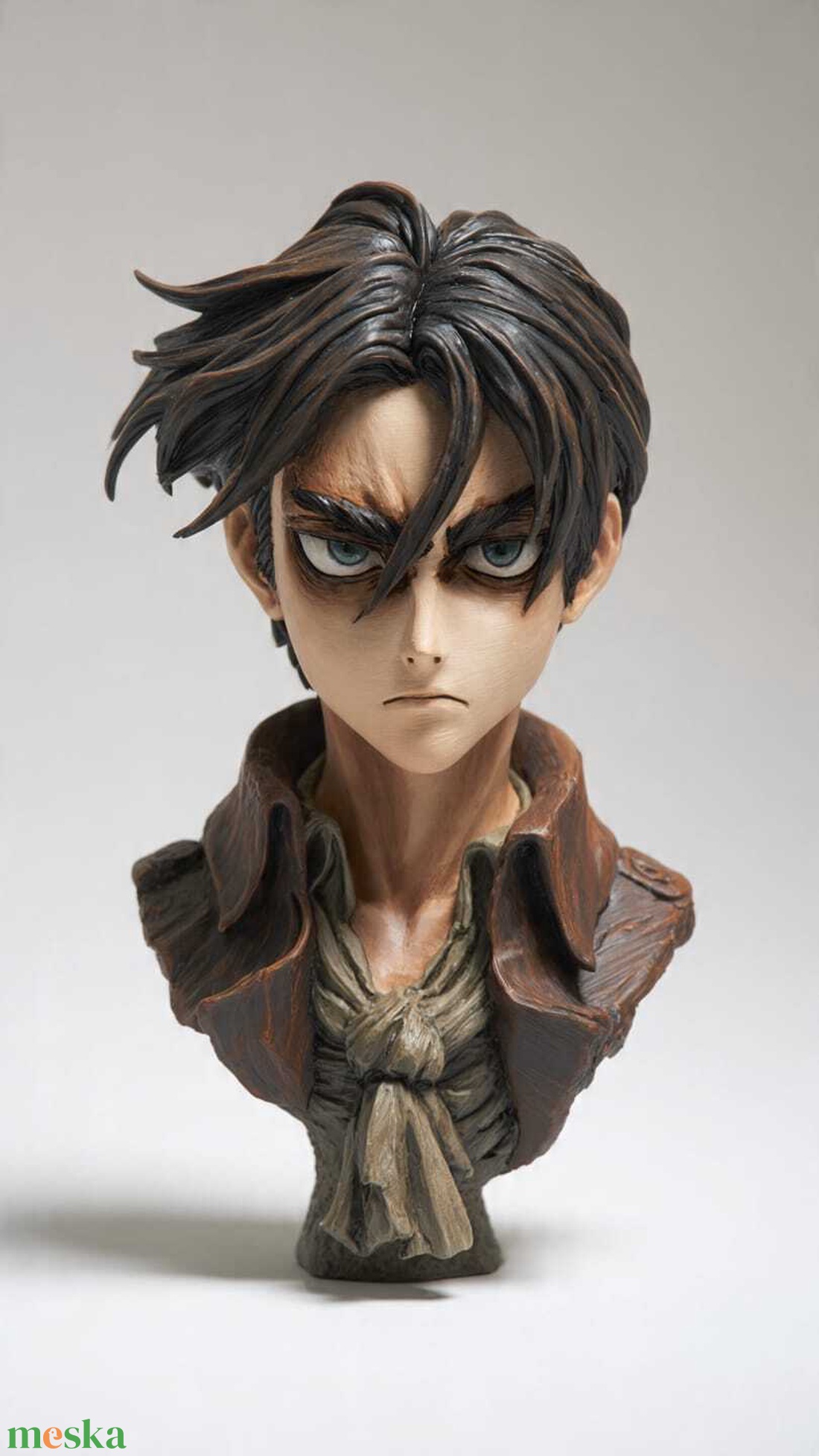 Attack on Titan Eren Yeager mellszobor - otthon & életmód - dekoráció - asztal és polc dekoráció - könyvszobor - Meska.hu