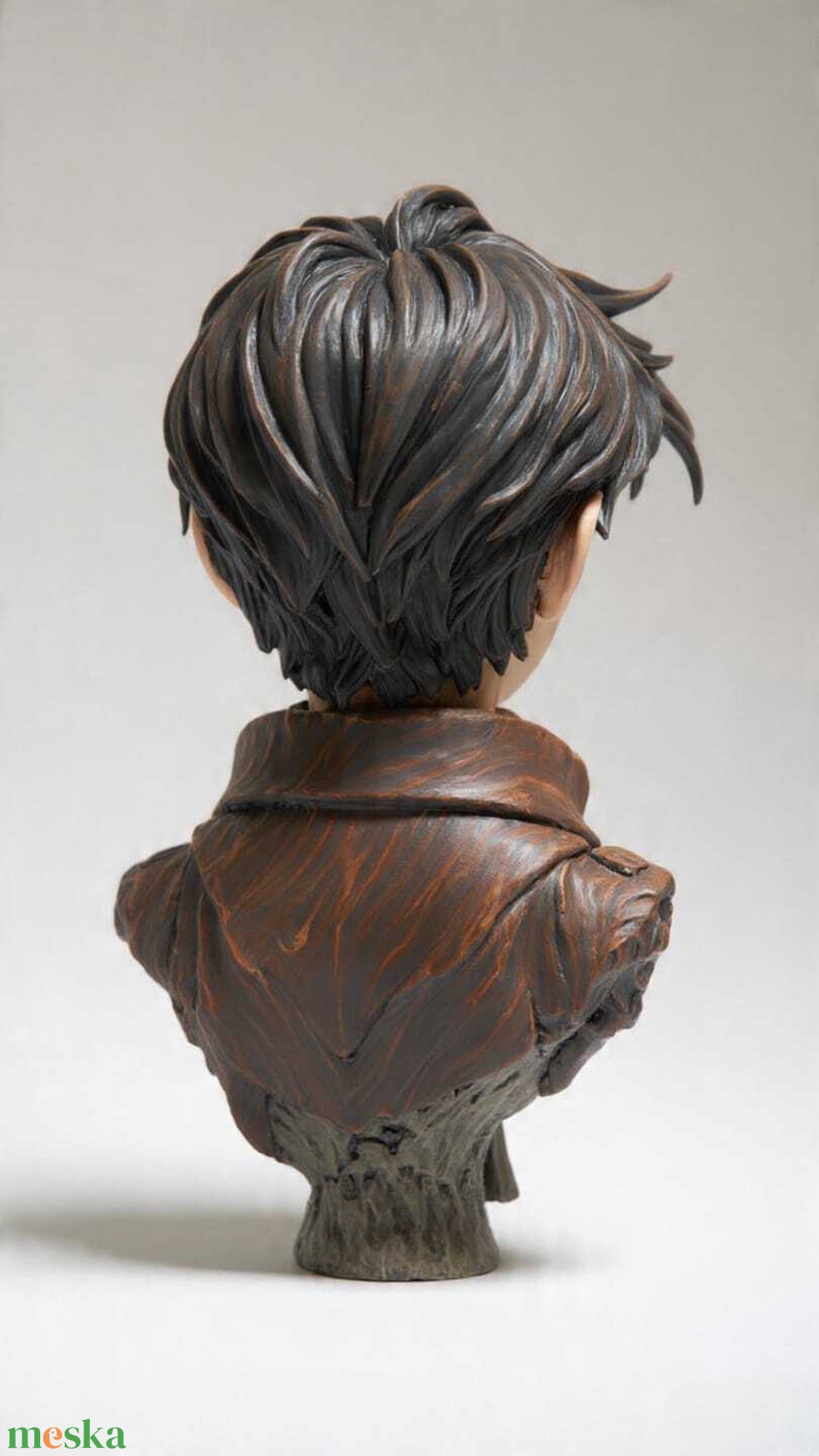 Attack on Titan Eren Yeager mellszobor - otthon & életmód - dekoráció - asztal és polc dekoráció - könyvszobor - Meska.hu