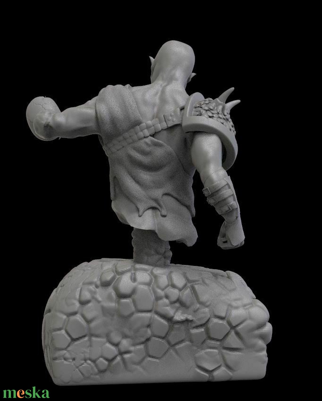 Gyűrűk Ura Hobbit Azog az ork mellszobor - otthon & életmód - dekoráció - asztal és polc dekoráció - könyvszobor - Meska.hu