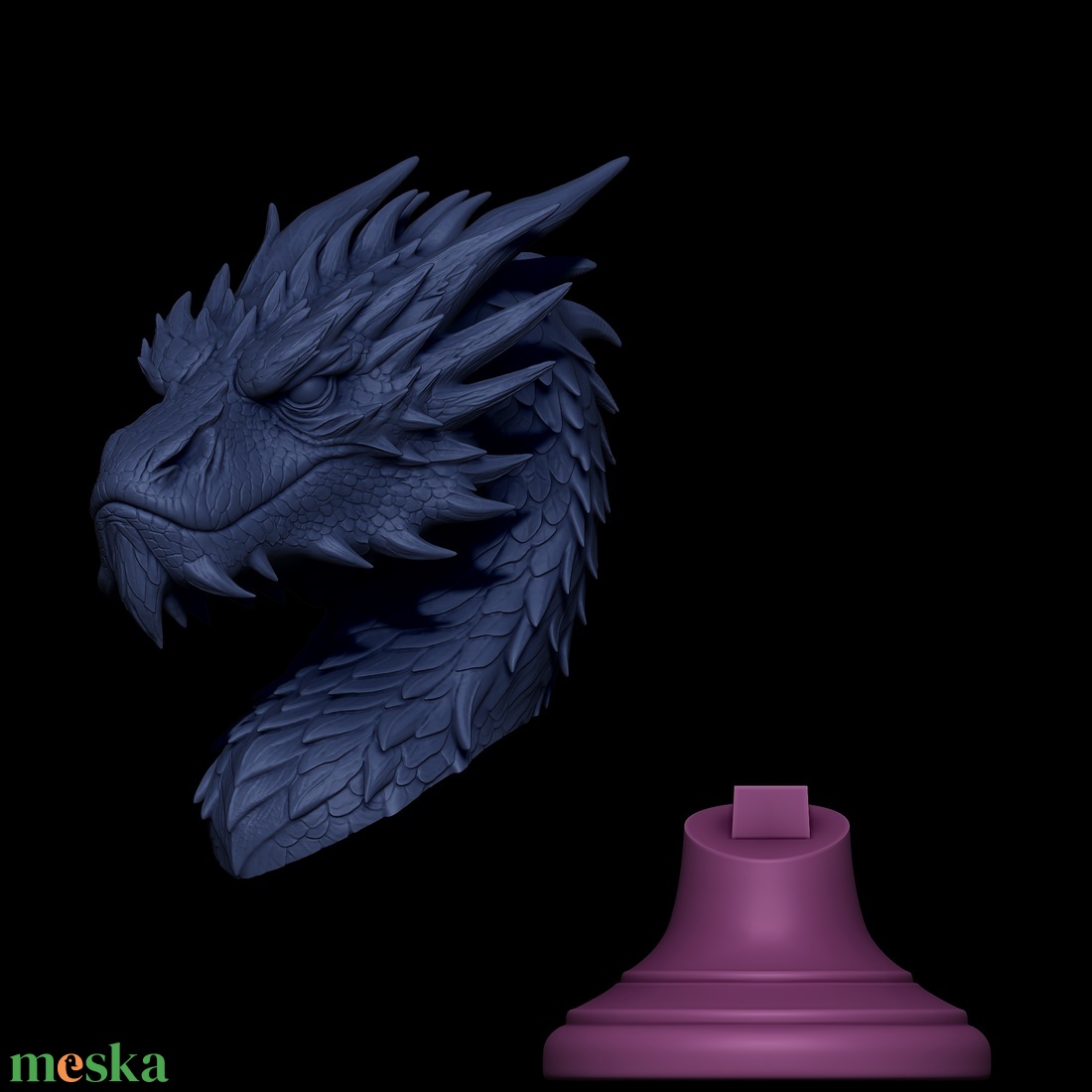 Gyűrűk Ura Hobbit Smaug a sárkány mellszobor - otthon & életmód - dekoráció - asztal és polc dekoráció - könyvszobor - Meska.hu