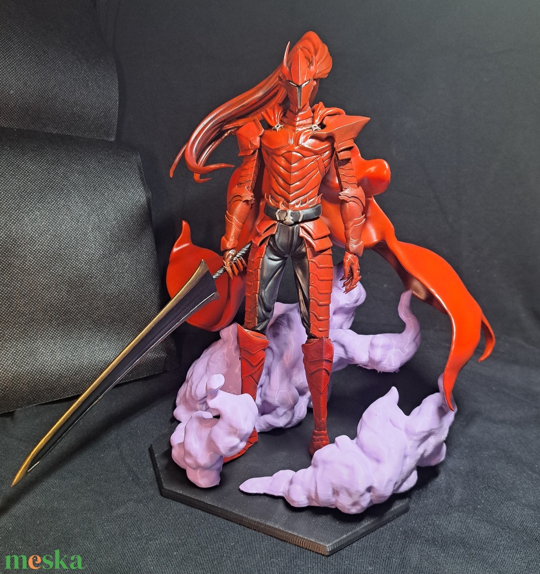 Solo Leveling Igris szobor/figura - művészet - makett, modell - Meska.hu