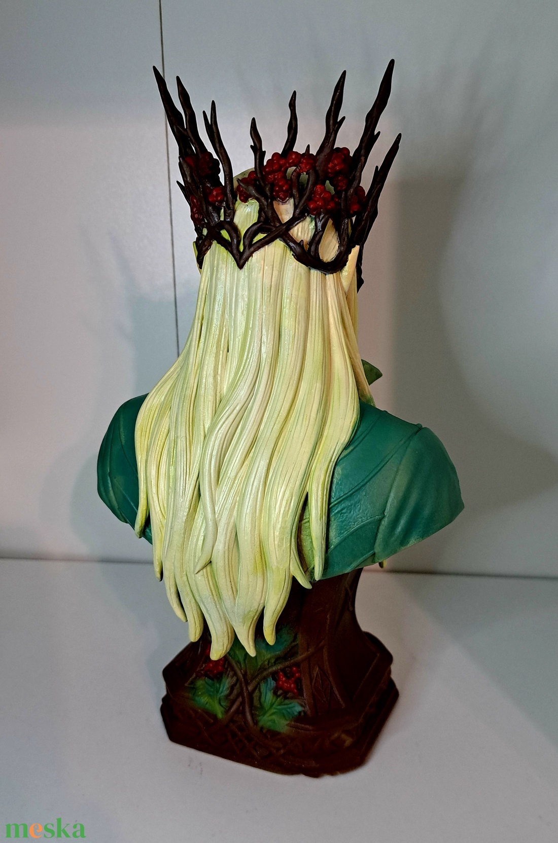 Gyűrűk Ura Hobbit Thranduil király mellszobor - otthon & életmód - dekoráció - asztal és polc dekoráció - könyvszobor - Meska.hu