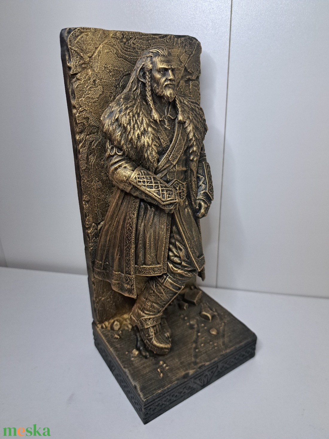 Thorin Oakenshield Hobbit törp könyvtámasz, asztaldísz - otthon & életmód - dekoráció - asztal és polc dekoráció - könyvtámasz - Meska.hu
