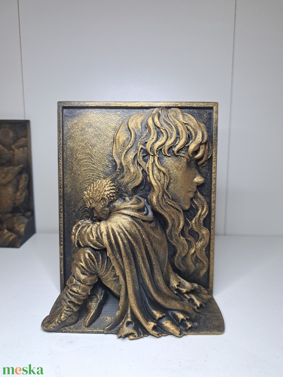 Berserk manga Guts és Griffith könyvtámasz/asztaldísz 3d kép - otthon & életmód - dekoráció - asztal és polc dekoráció - könyvtámasz - Meska.hu