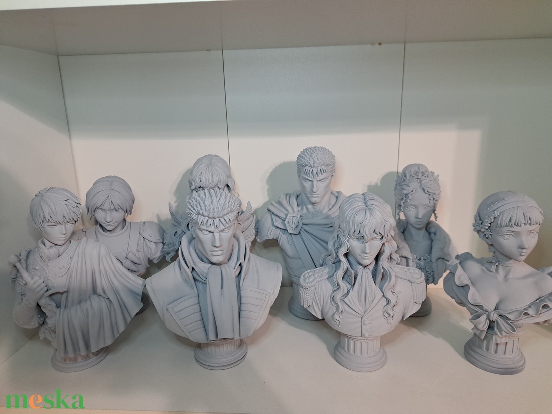 Berserk manga/anime mellszobor/figura - otthon & életmód - dekoráció - asztal és polc dekoráció - könyvszobor - Meska.hu