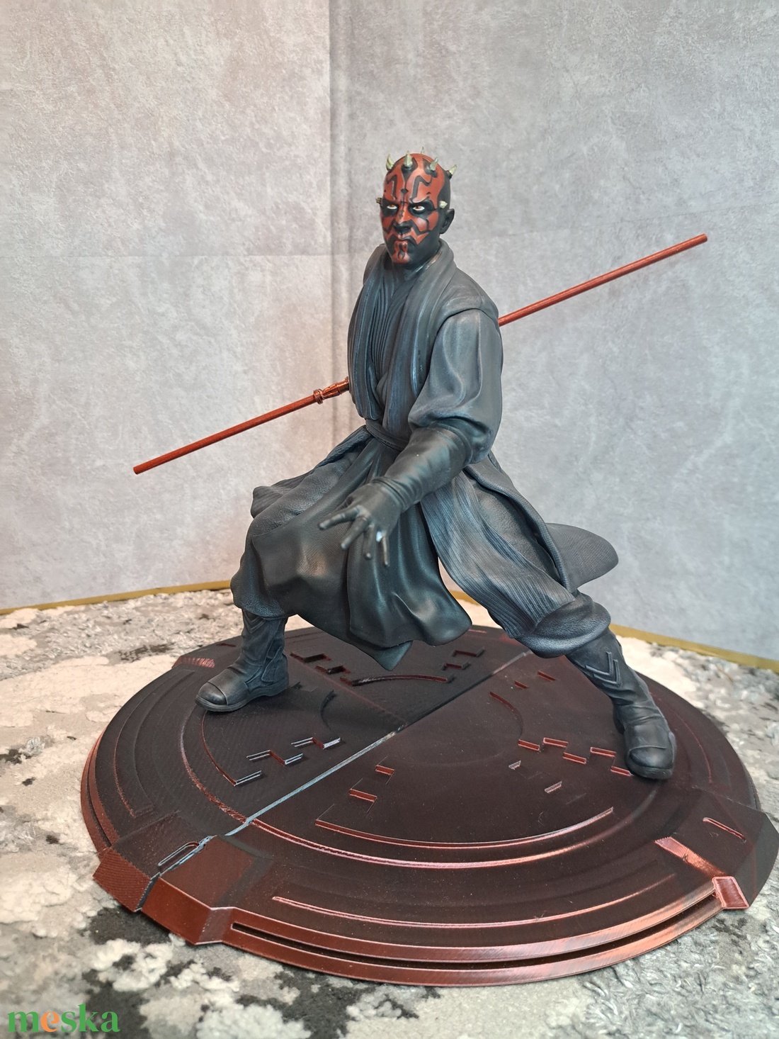Star Wars Darth Maul szobor/figura - művészet - makett, modell - Meska.hu