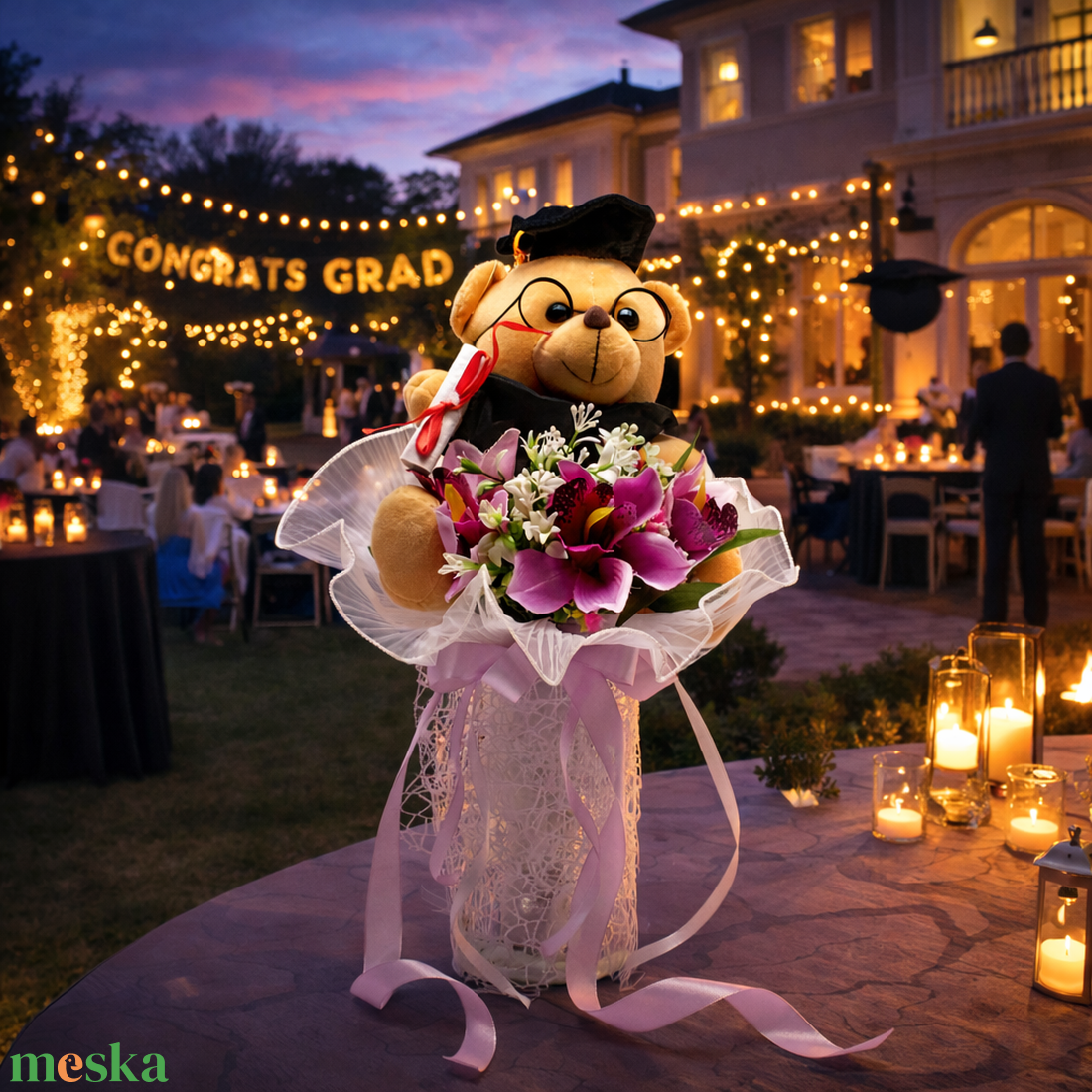 Ballagási ajándék, ami mosolyt csal az arcokra ���� - otthon & életmód - virágdekoráció - virágok - virágcsokor - Meska.hu