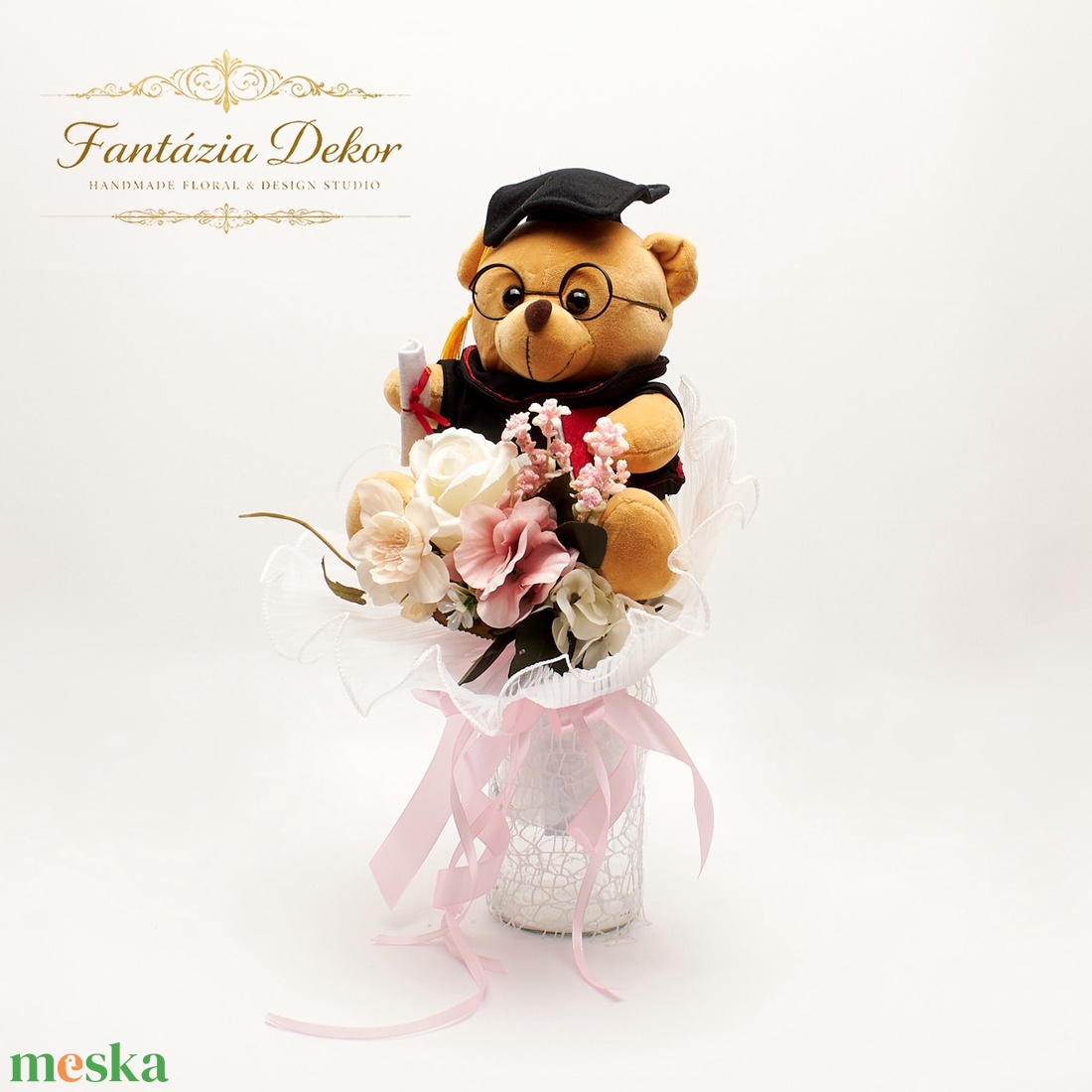 ��� Egy igazán különleges ajándék ballagásra . - otthon & életmód - virágdekoráció - virágok - virágcsokor - Meska.hu