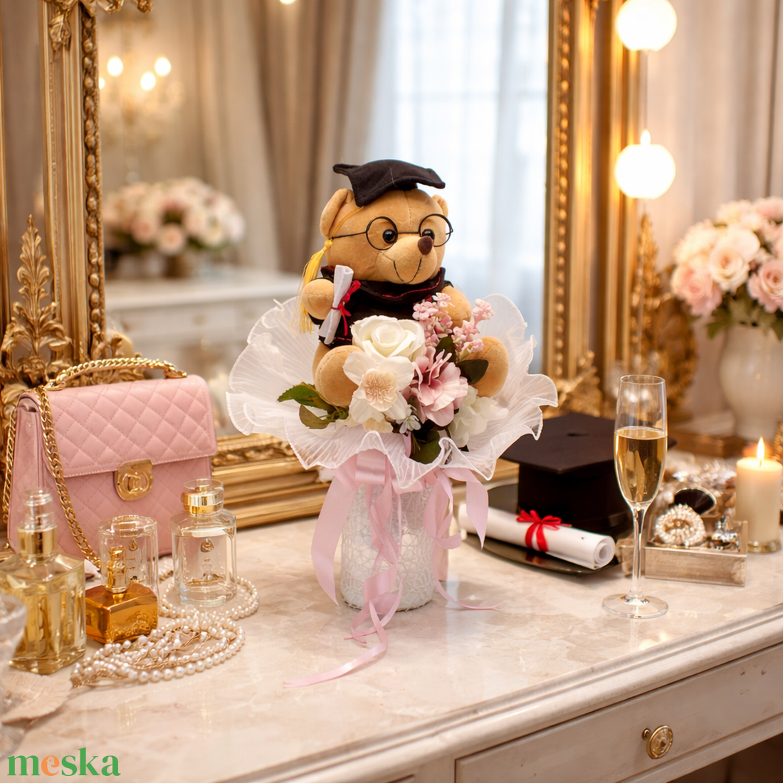 ��� Egy igazán különleges ajándék ballagásra . - otthon & életmód - virágdekoráció - virágok - virágcsokor - Meska.hu