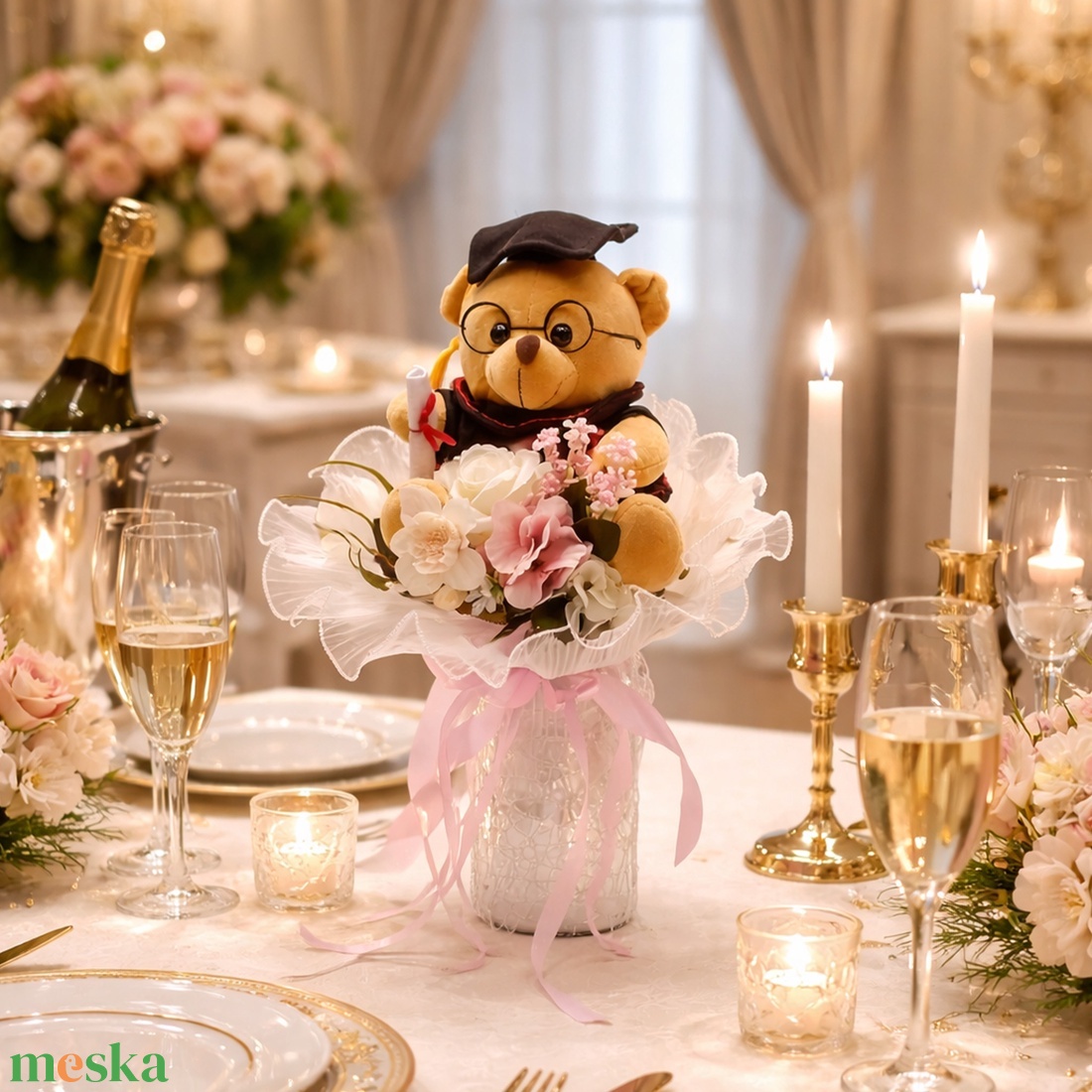 ��� Egy igazán különleges ajándék ballagásra . - otthon & életmód - virágdekoráció - virágok - virágcsokor - Meska.hu