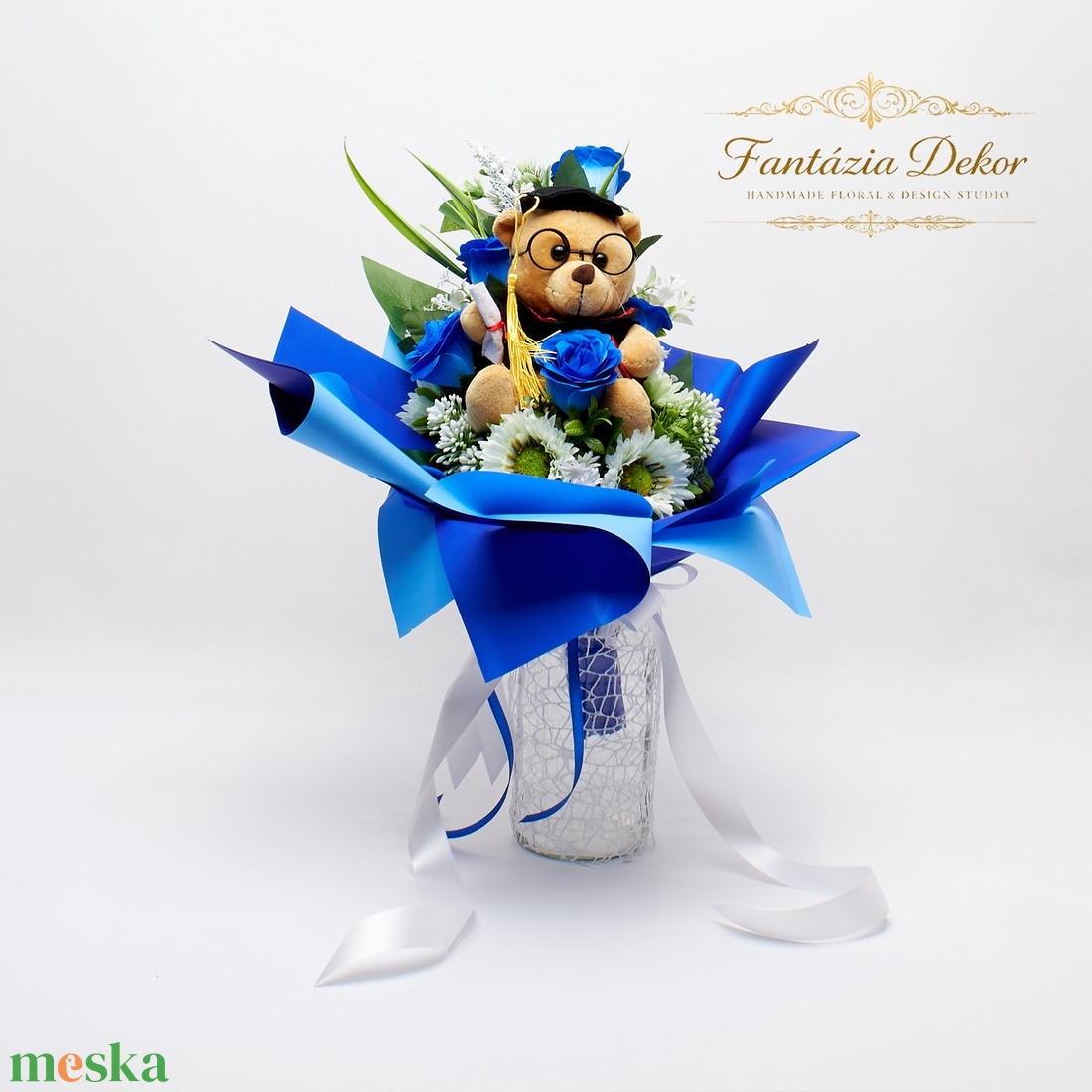 ��� Egy igazán különleges ajándék ballagásra . - otthon & életmód - virágdekoráció - virágok - virágcsokor - Meska.hu