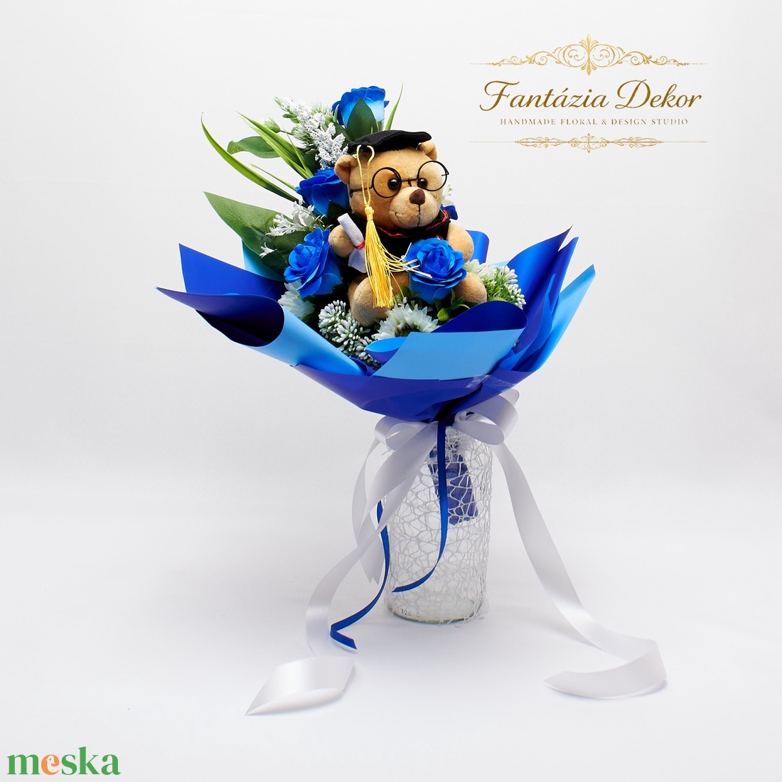 ��� Egy igazán különleges ajándék ballagásra . - otthon & életmód - virágdekoráció - virágok - virágcsokor - Meska.hu