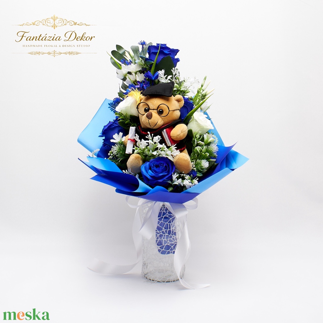 ��� Egy igazán különleges ajándék ballagásra . - otthon & életmód - virágdekoráció - virágok - virágcsokor - Meska.hu