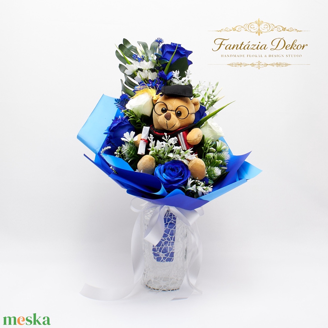 ��� Egy igazán különleges ajándék ballagásra . - otthon & életmód - virágdekoráció - virágok - virágcsokor - Meska.hu