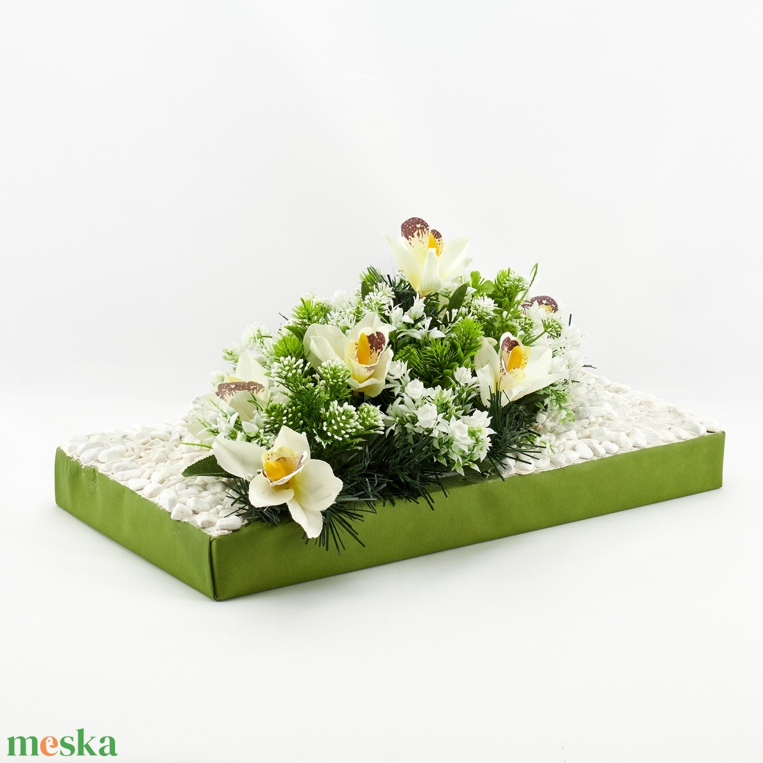 Orchidea � Elegáns sírdísz  - otthon & életmód - vallás - temetkezési tárgy - sírdísz, kegyeleti dísz - Meska.hu