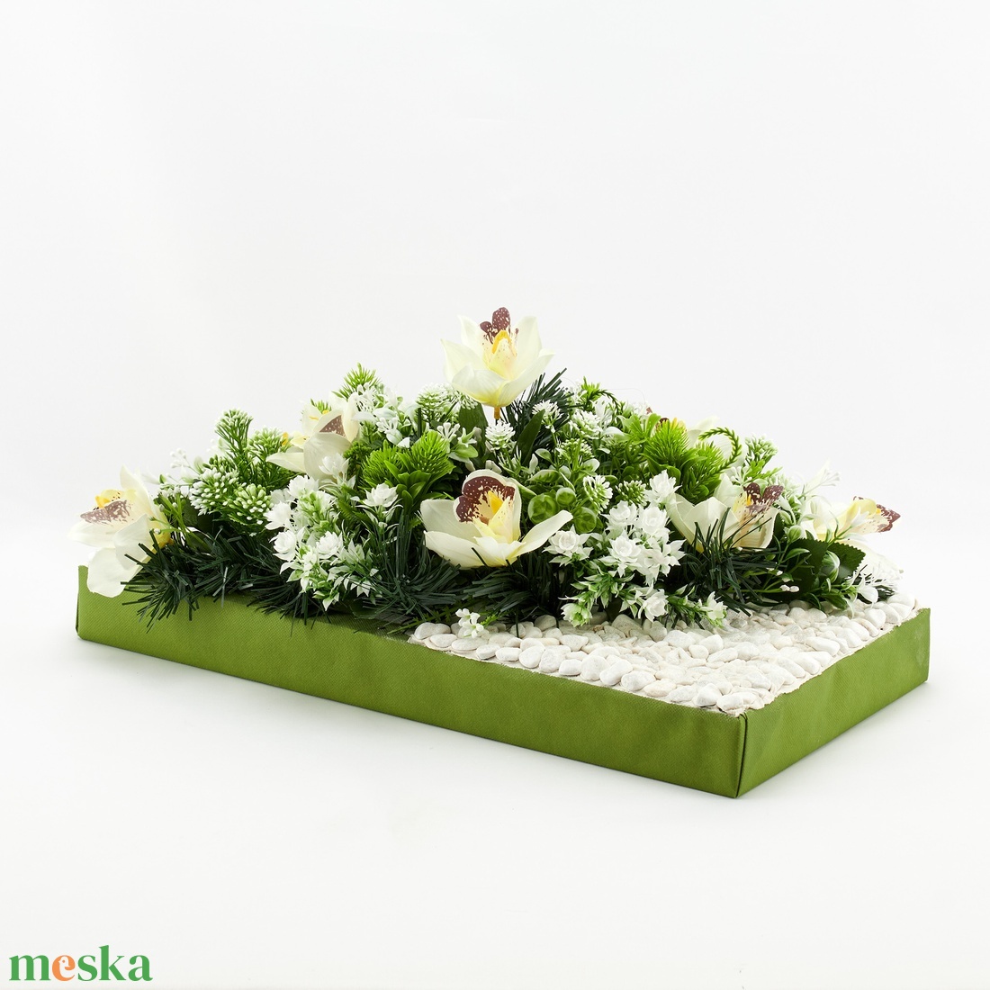 Orchidea � Elegáns sírdísz  - otthon & életmód - vallás - temetkezési tárgy - sírdísz, kegyeleti dísz - Meska.hu