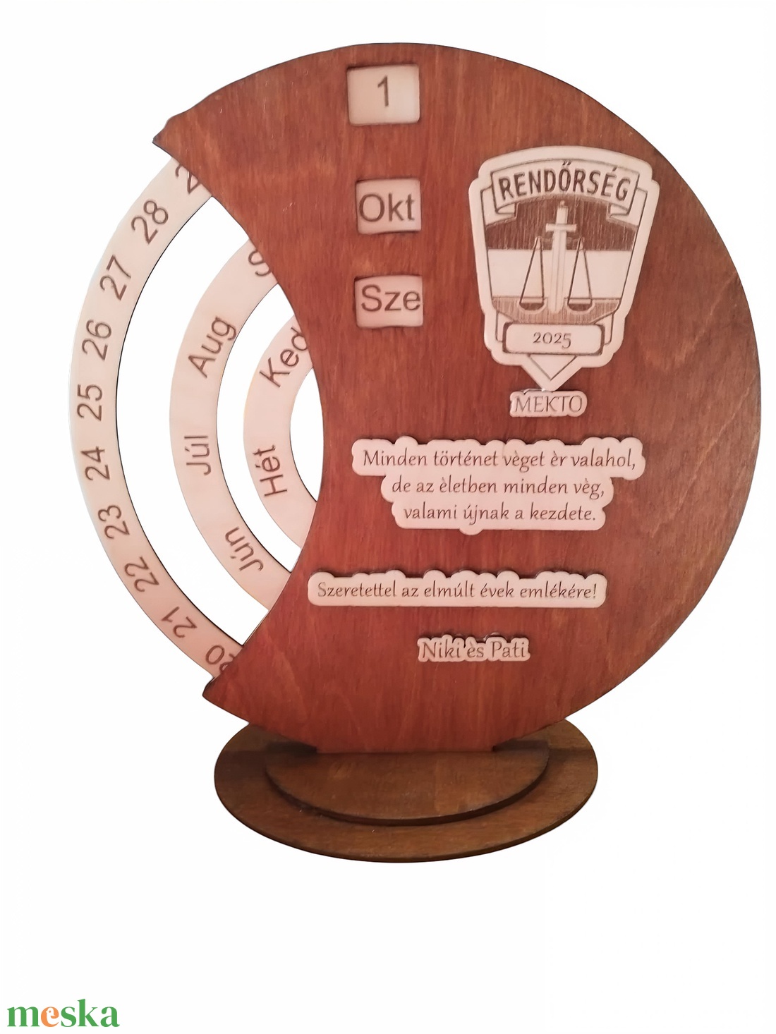 Öröknaptár - otthon & életmód - dekoráció - fali és függő dekoráció - falinaptár & öröknaptár - Meska.hu