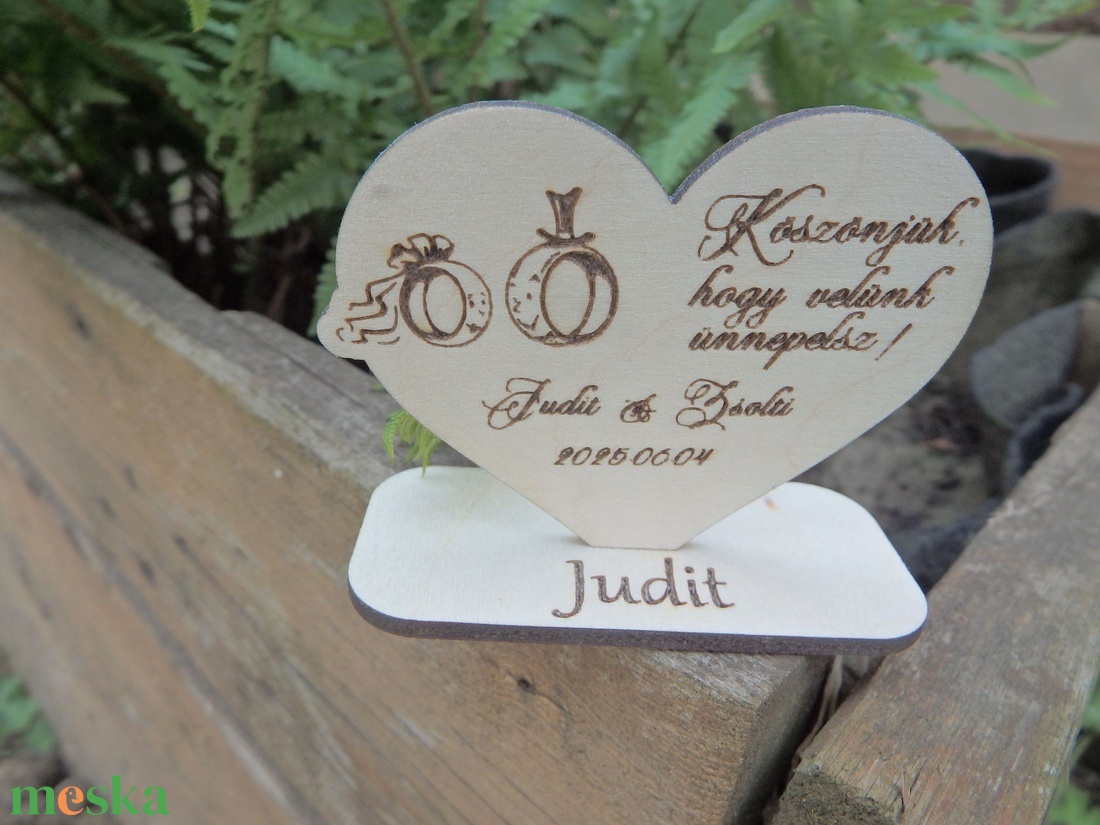 Esküvői köszönőajándék és ültető kártya egyben  - esküvő - emlék & ajándék - köszönőajándék - Meska.hu