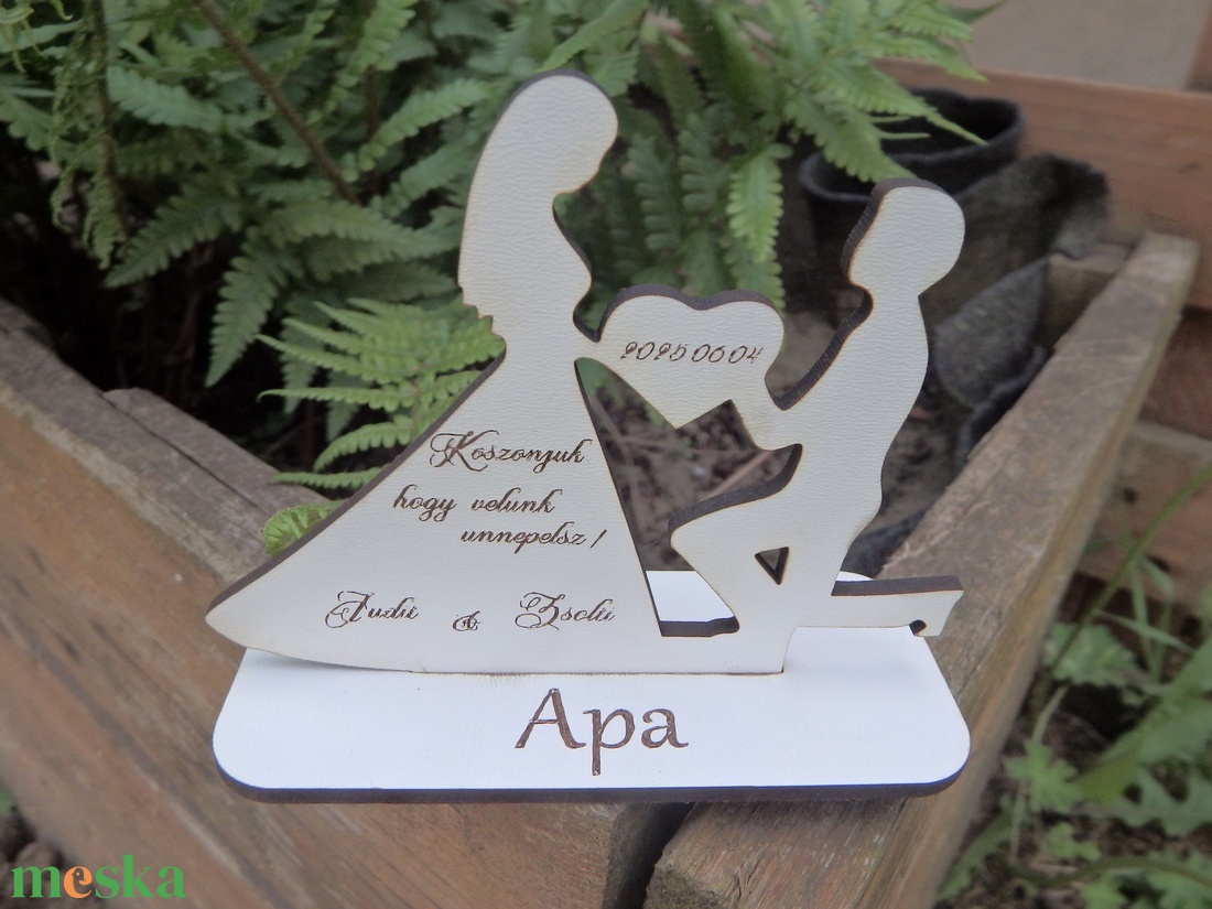 Esküvői köszönőajándék és ültető kártya egyben  - esküvő - emlék & ajándék - köszönőajándék - Meska.hu