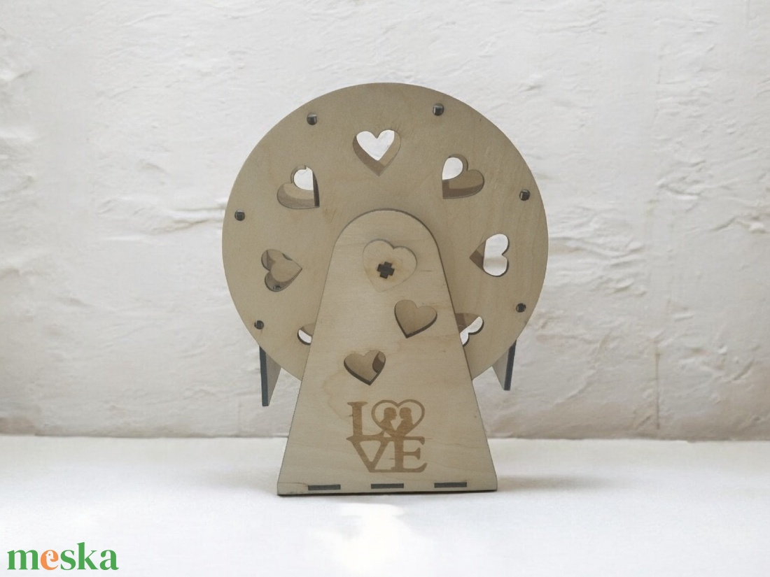 Valentin-napi fotókerék � forgatható, személyre szabható emlékdekoráció - otthon & életmód - papír, írószer - album & fotóalbum - Meska.hu