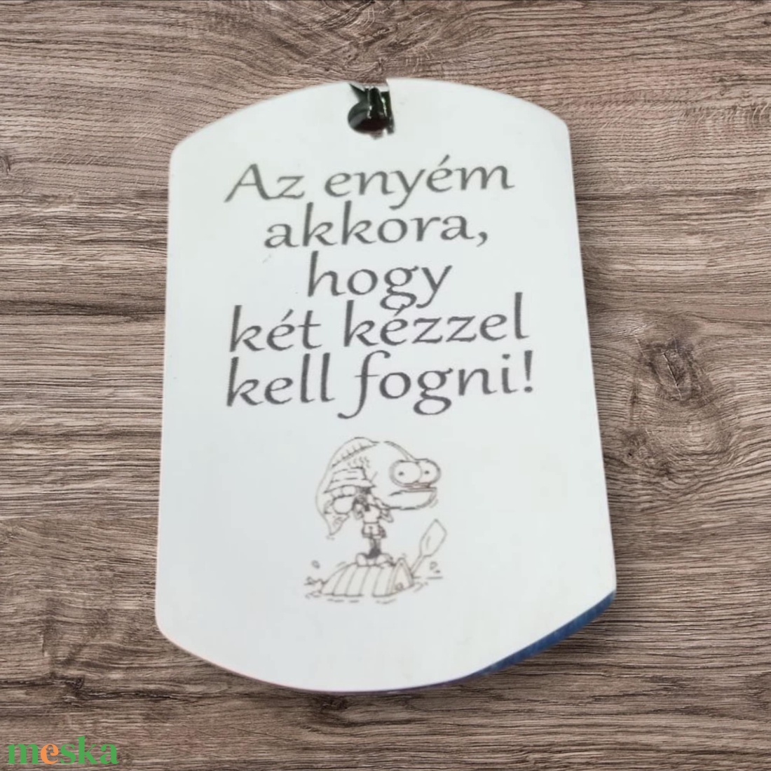 Egyedi gravírozott fém kulcstartó/nyaklánc - táska & tok - kulcstartó & táskadísz - kulcstartó - Meska.hu
