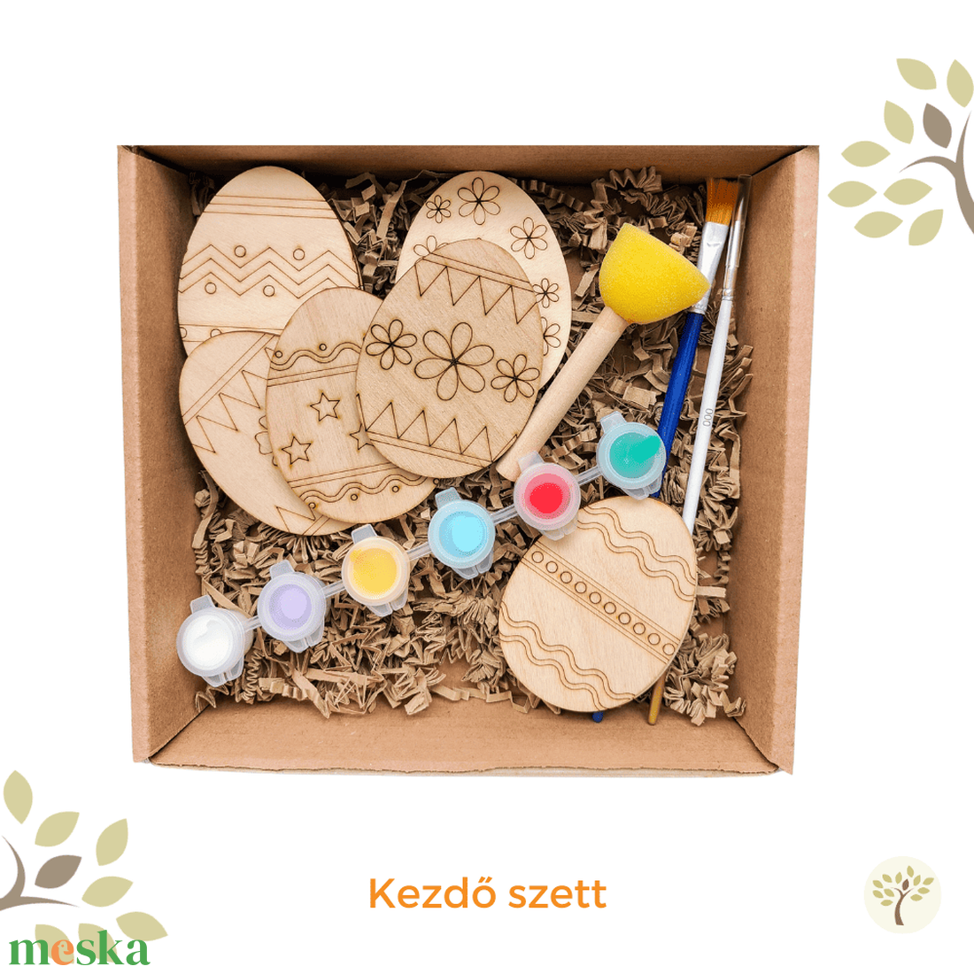 DIY húsvéti tojások fából - diy (csináld magad) - egységcsomag - Meska.hu DIY húsvéti tojások fából - diy (csináld magad) - egységcsomag - Meska.hu