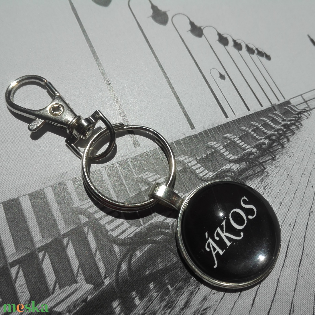 Egyedi, névre szóló kulcstartó férfiaknak - táska & tok - kulcstartó & táskadísz - kulcstartó - Meska.hu