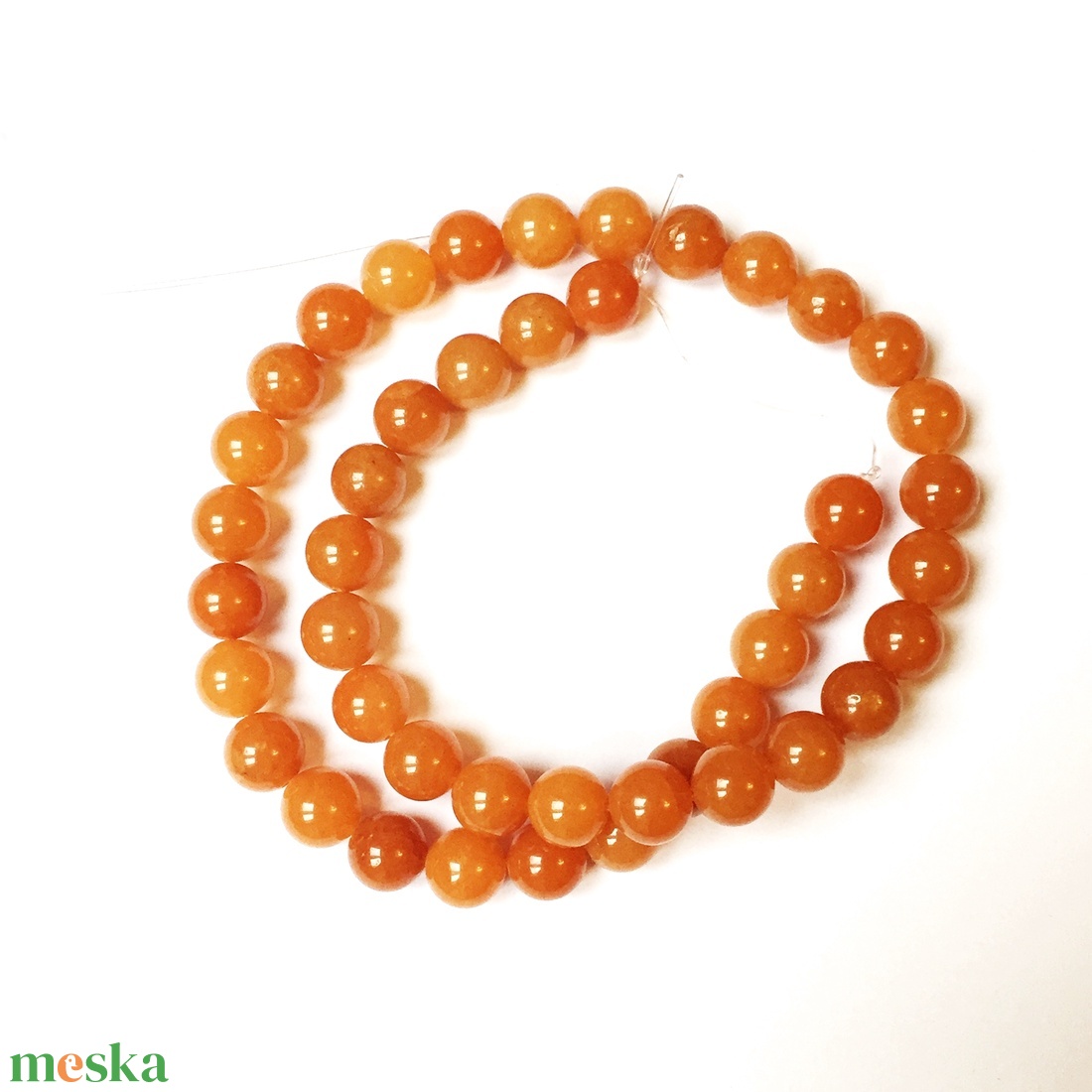 Narancsaventurin ásványgyöngy, 8 mm, 45 db - kellékek & szerszámok - gyöngyfűzés kellékek - féldrágakő - Meska.hu Narancsaventurin ásványgyöngy, 8 mm, 45 db - kellékek & szerszámok - gyöngyfűzés kellékek - féldrágakő - Meska.hu