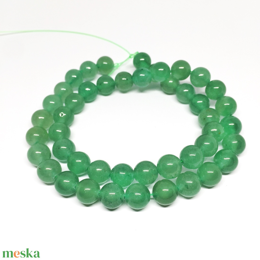 Aventurin ásványgyöngy, 8 mm, 45 db - kellékek & szerszámok - gyöngyfűzés kellékek - féldrágakő - Meska.hu Aventurin ásványgyöngy, 8 mm, 45 db - kellékek & szerszámok - gyöngyfűzés kellékek - féldrágakő - Meska.hu