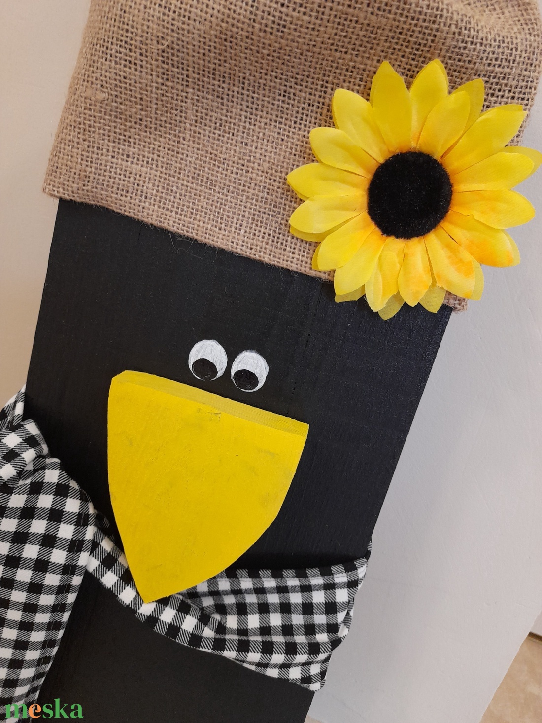 Őszi károgó 3. - kellékek & szerszámok - dekorációs kellékek - figurák - Meska.hu