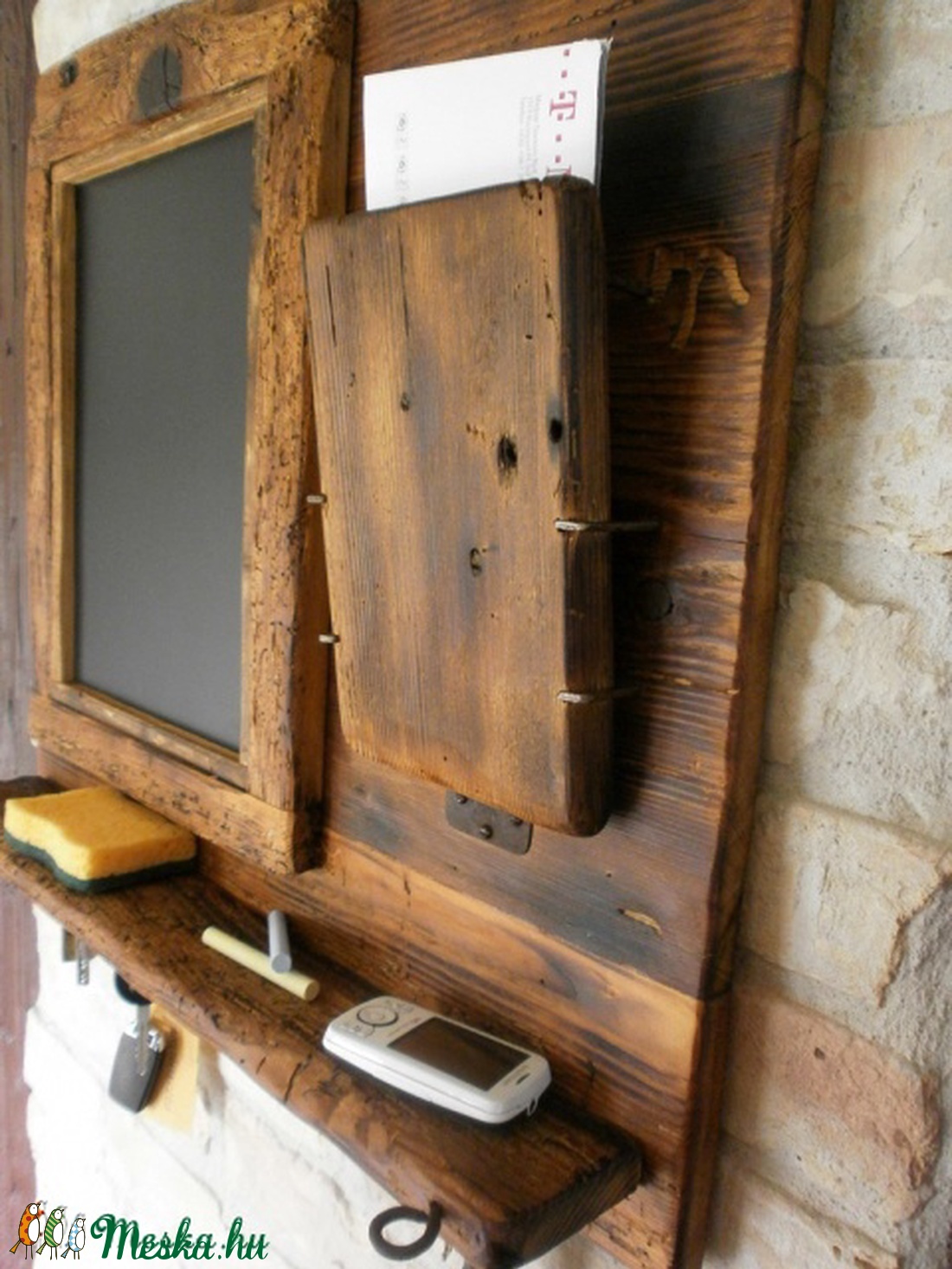 Szúrágta krétatábla, üzenőfal -  - Meska.hu