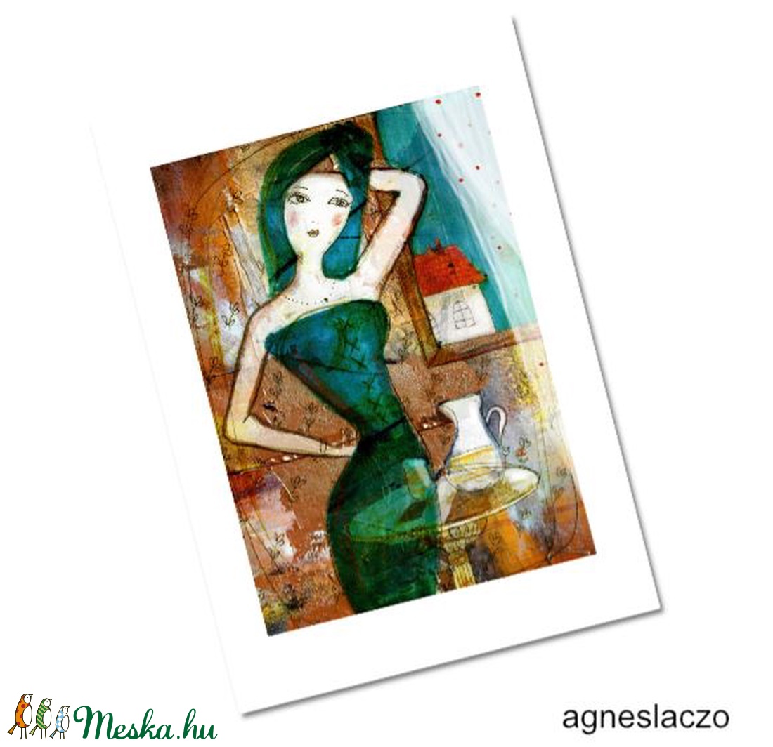 Zöld ruha  -  - Meska.hu