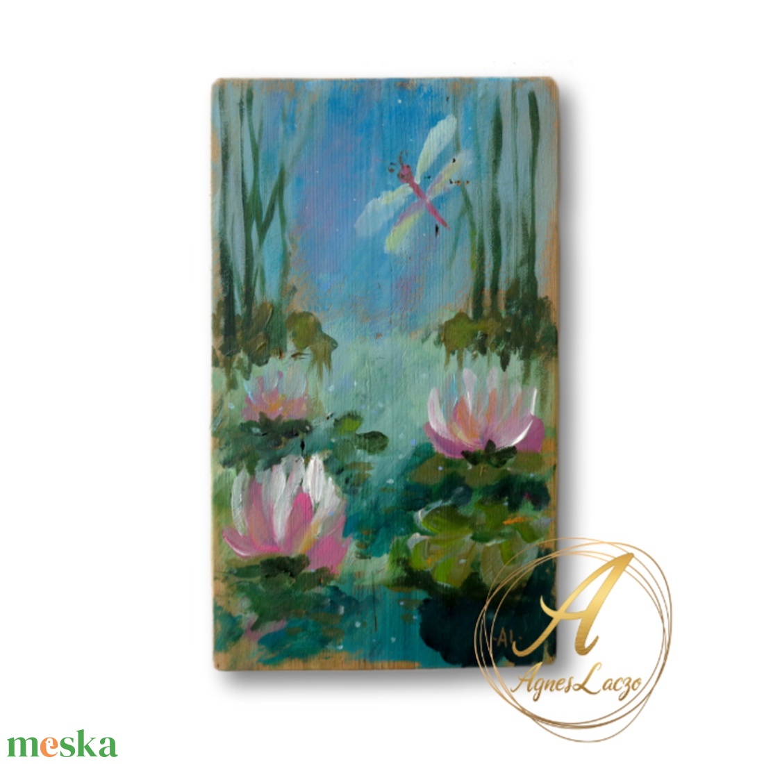 Tavirózsák, Szitakötő AKCIOS! - otthon & életmód - dekoráció - fali és függő dekoráció - falra akasztható dekor - Meska.hu