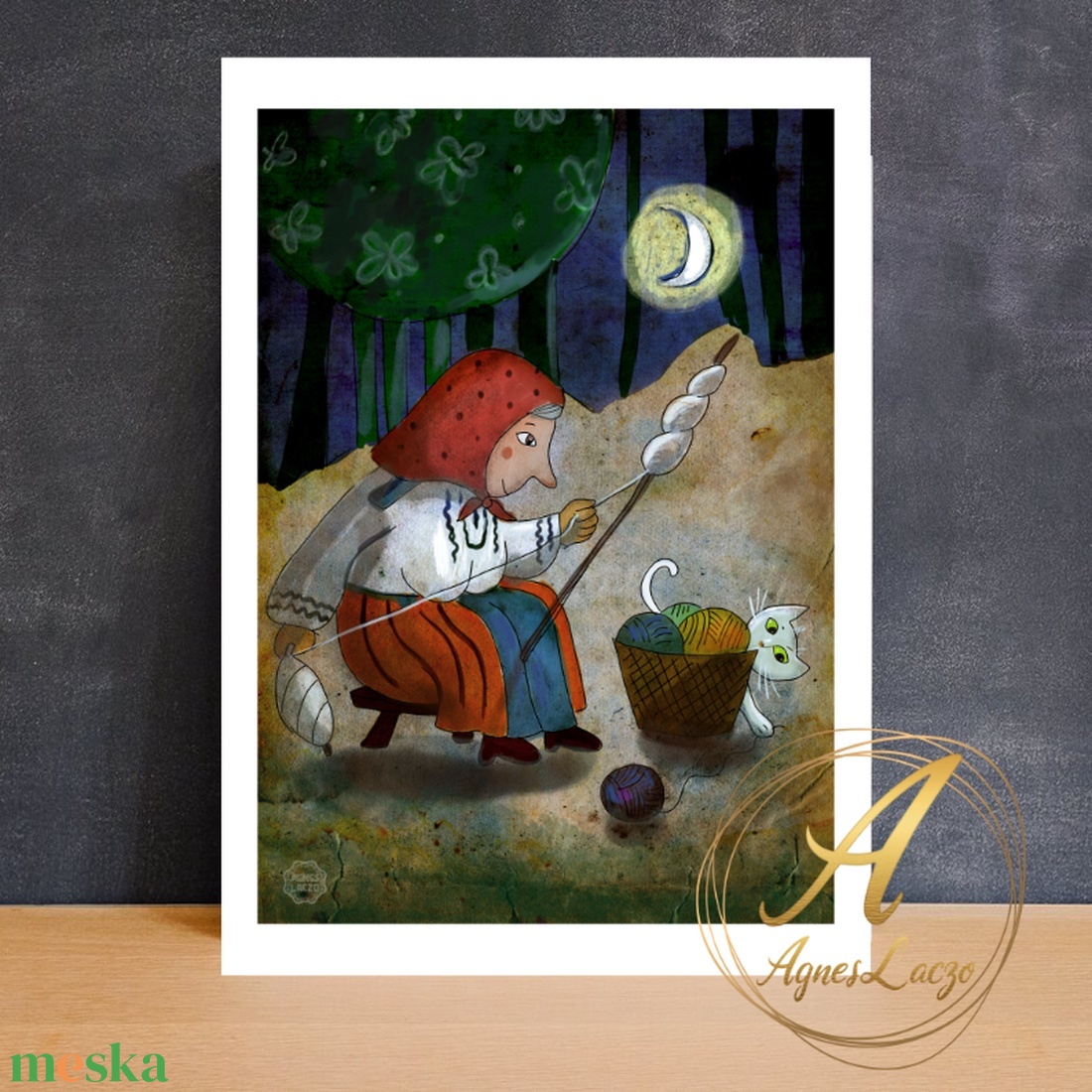 Fonóka - Laczó Ágnes kortárs festő/grafikus művész, Nyomat - művészet - grafika & illusztráció - művészi nyomat - Meska.hu Fonóka - Laczó Ágnes kortárs festő/grafikus művész, Nyomat - művészet - grafika & illusztráció - művészi nyomat - Meska.hu